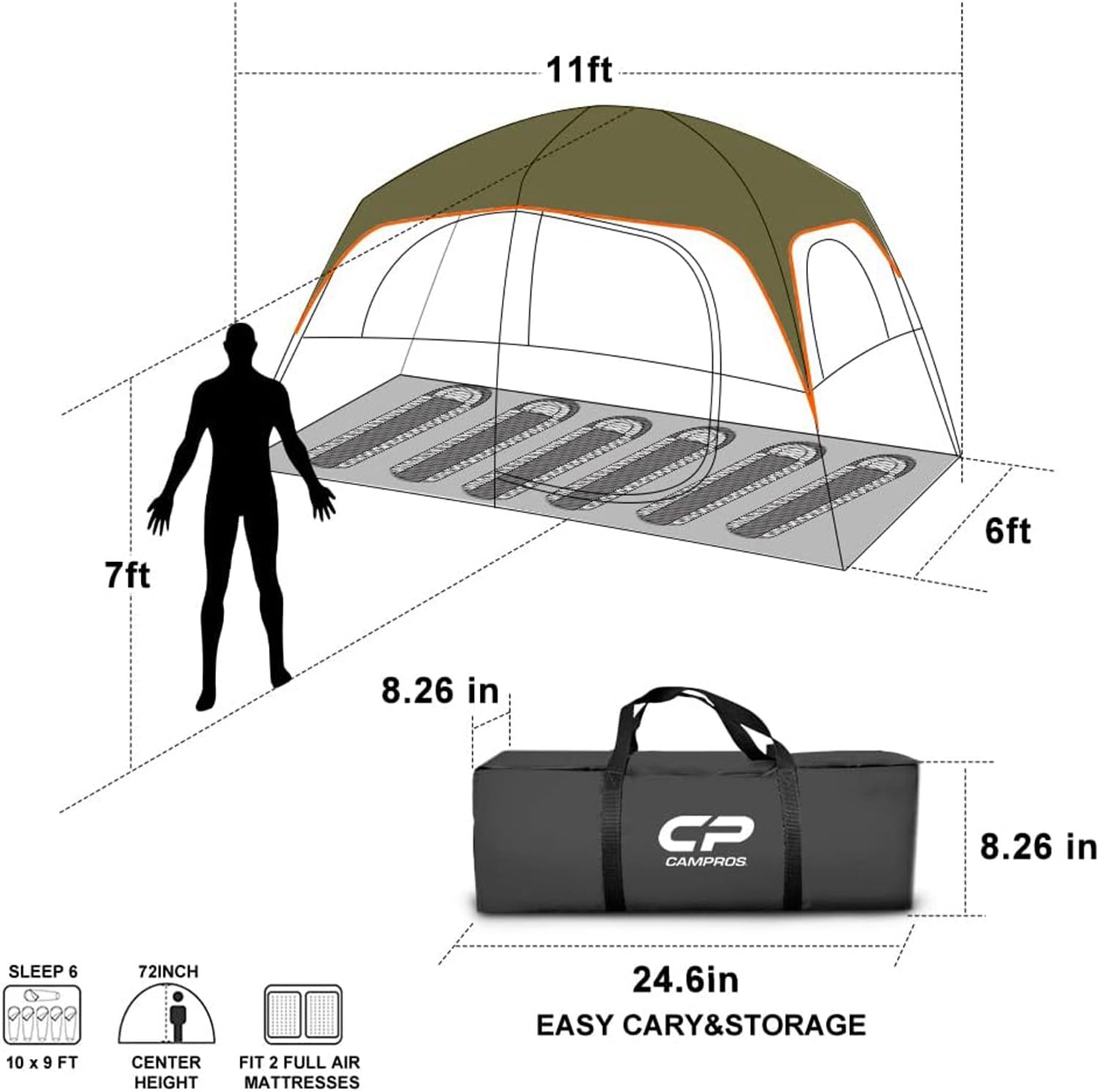 Zeus & Ruta YYX-TENT-19 tents - View #7
