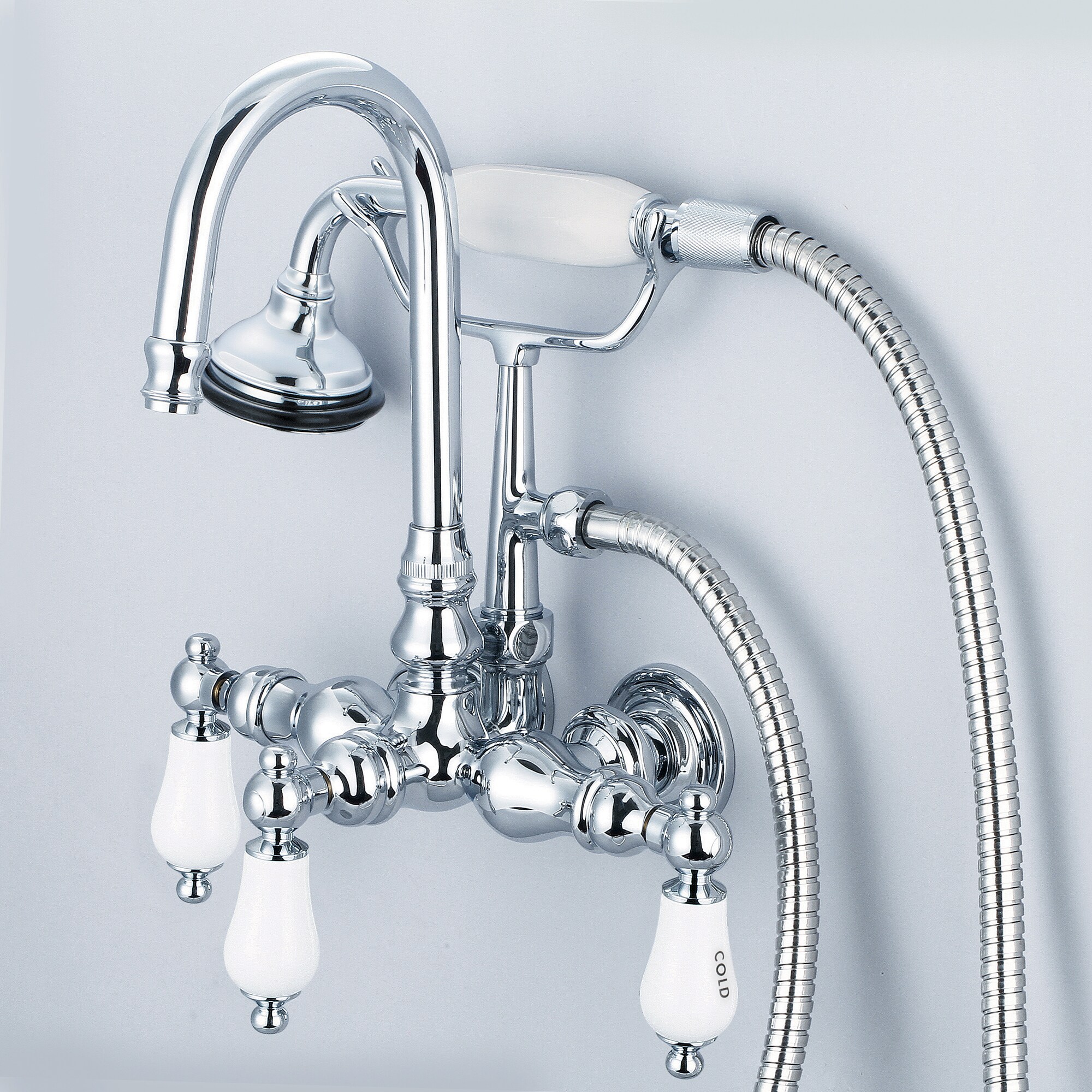 Water Creation F6-0012-01-CL Roman-Tub-Faucets - View #2