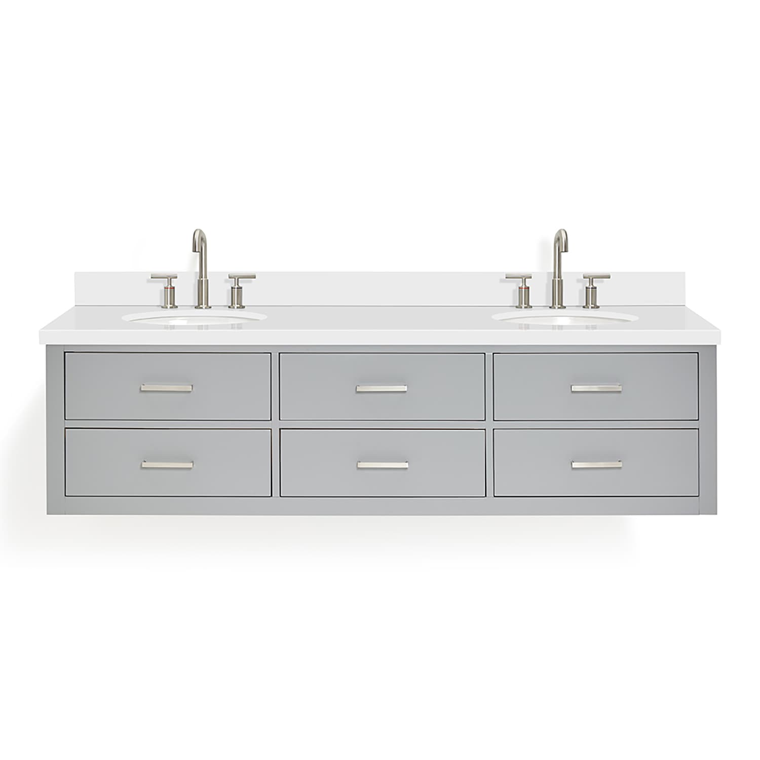 ARIEL W073DWQOVOGRY Bath-Vanity-Combo - View #2
