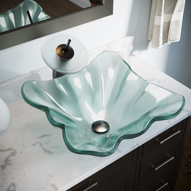 MR Direct Glass Vessel Sink in Frost MR Direct Glass Vessel Sink in Frost