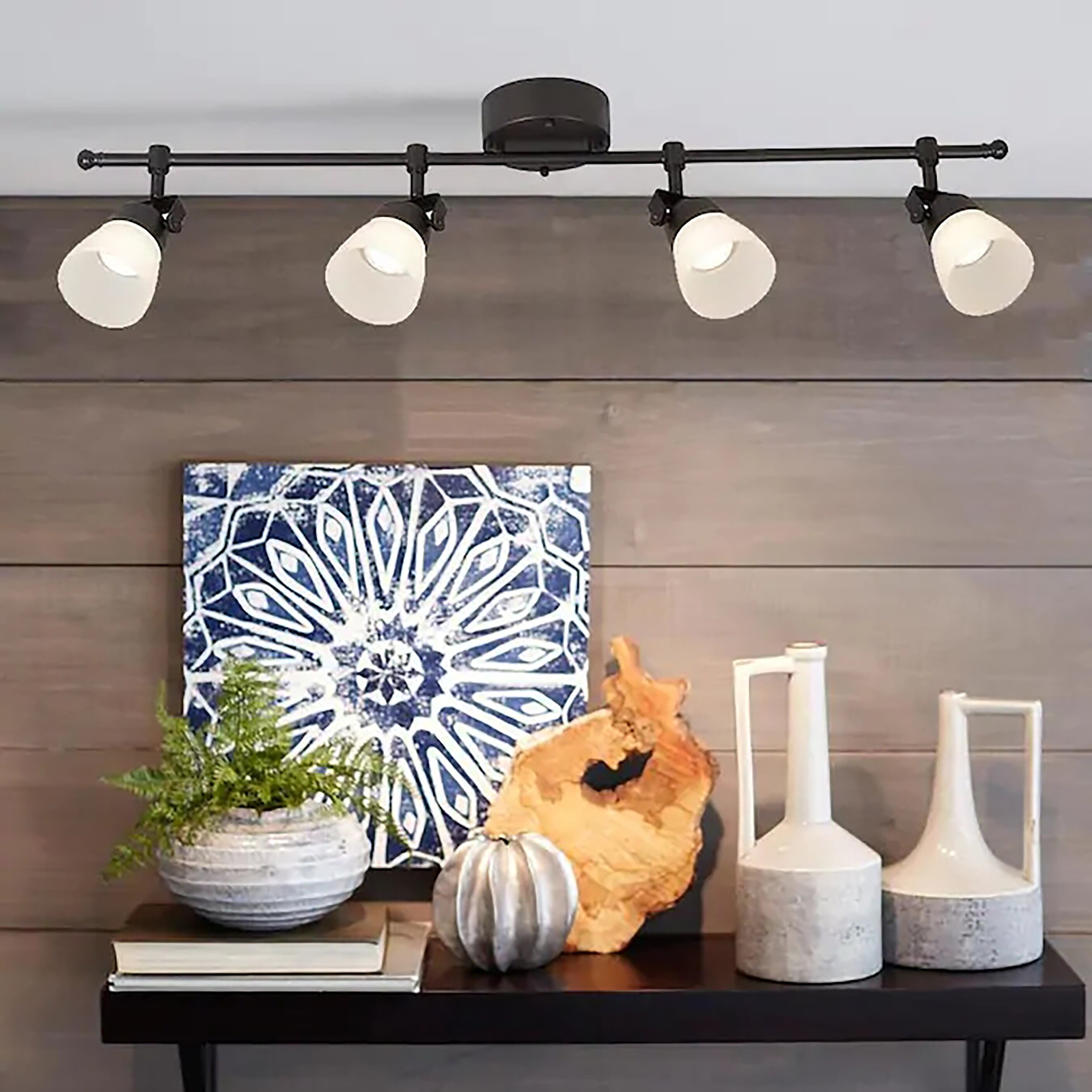 allen + roth SL-239-4T-BZ Fixed-Track-Lighting - View #4
