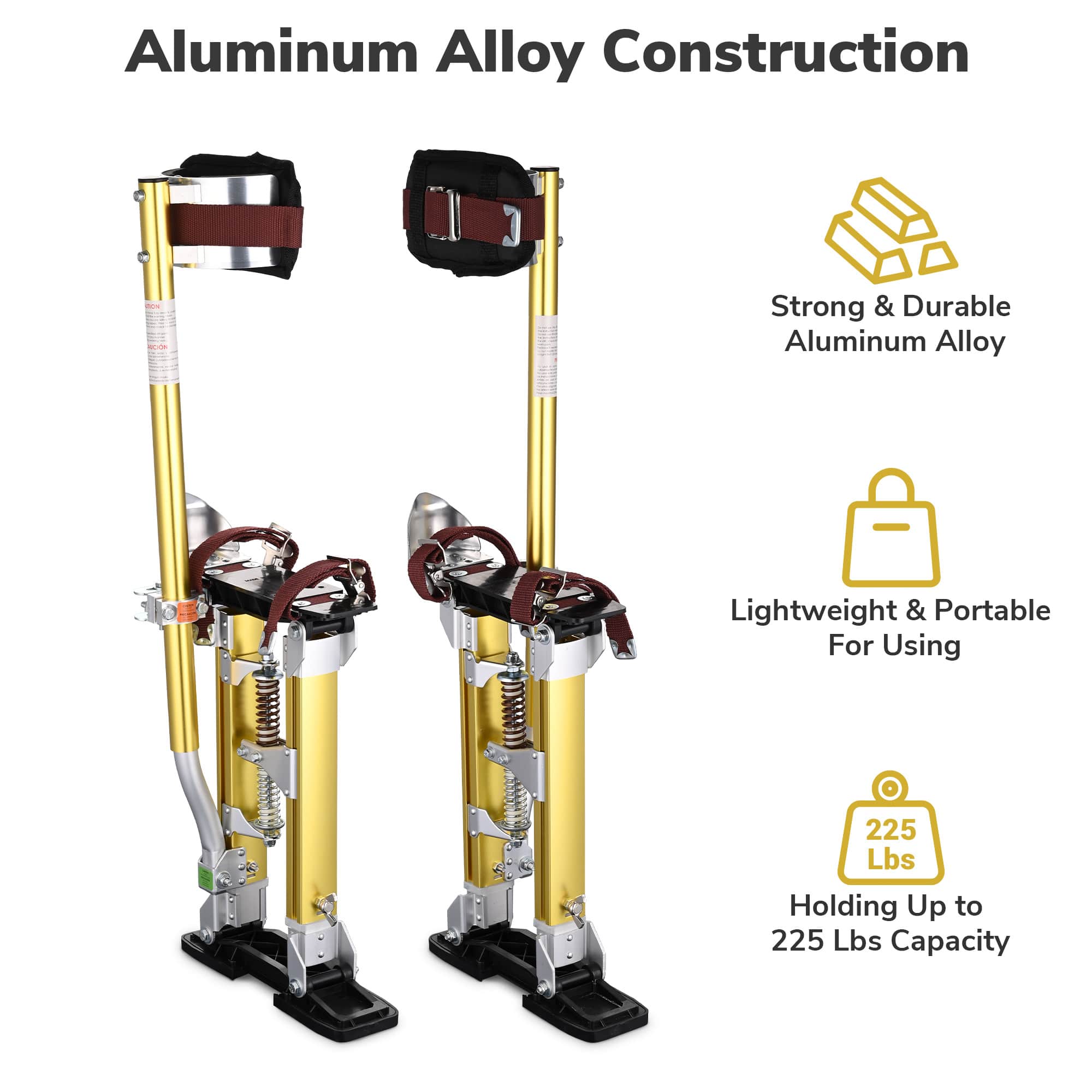 Yescom 08STI005-1624-15-LO Drywall-Stilts - View #2
