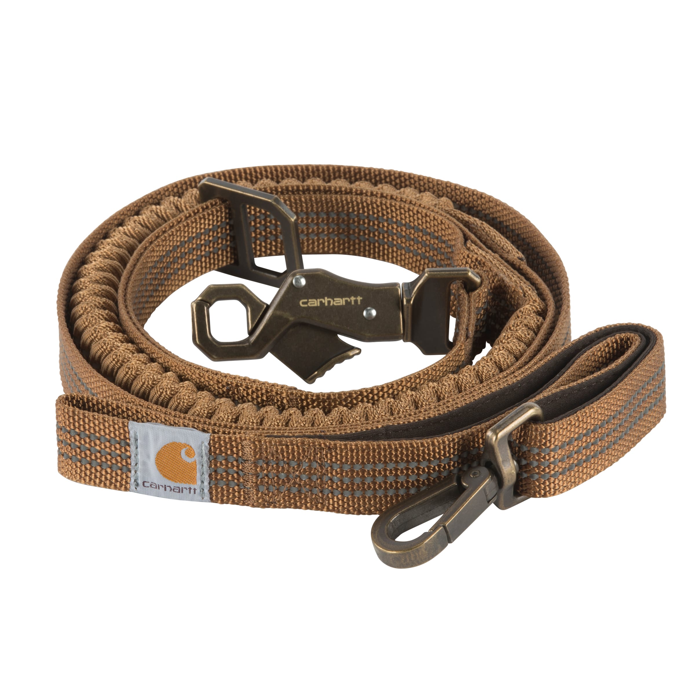 Carhartt P000028720199 Reflective Dog Brown 6-ft Leash