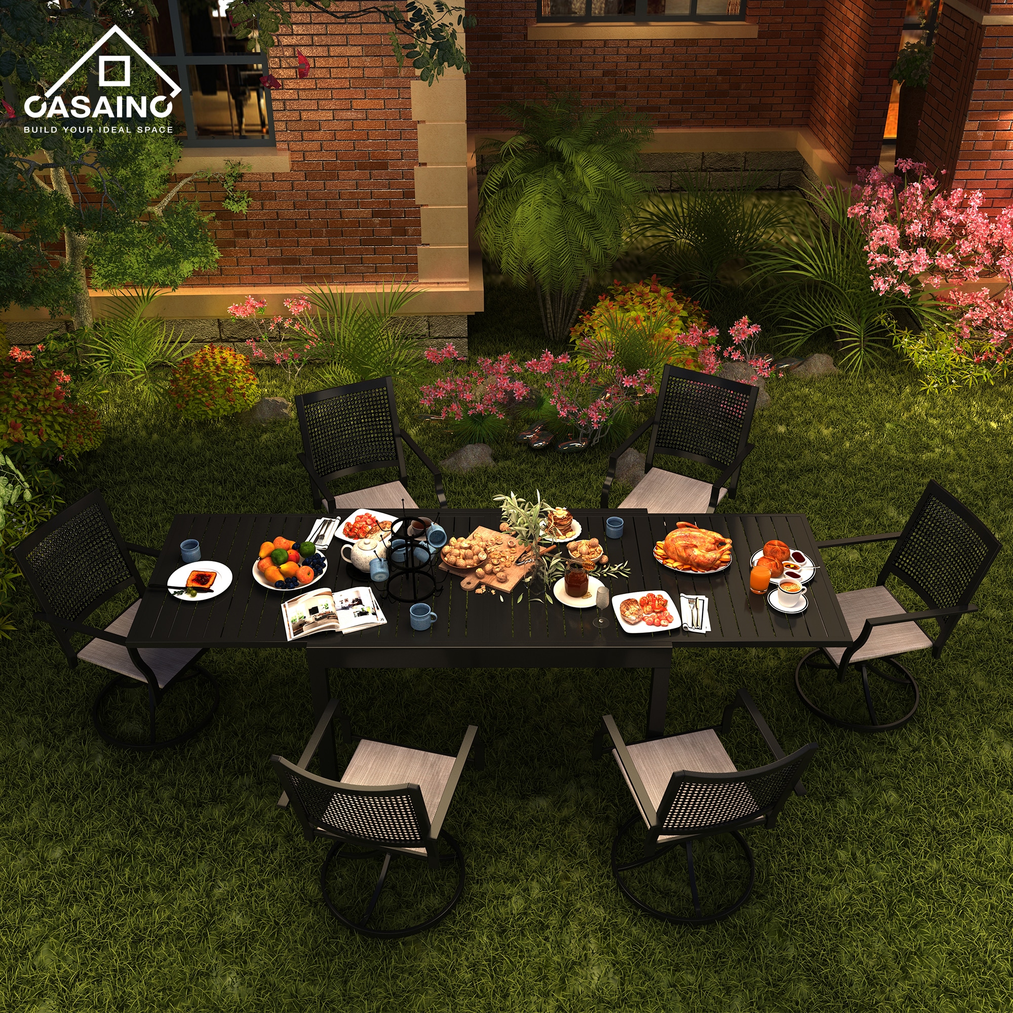 CASAINC CA-312-59A Patio-Dining-Sets - View #7