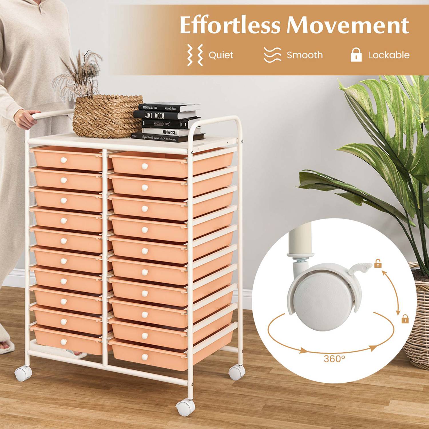 Costway HCST05074 Office-Carts - View #8