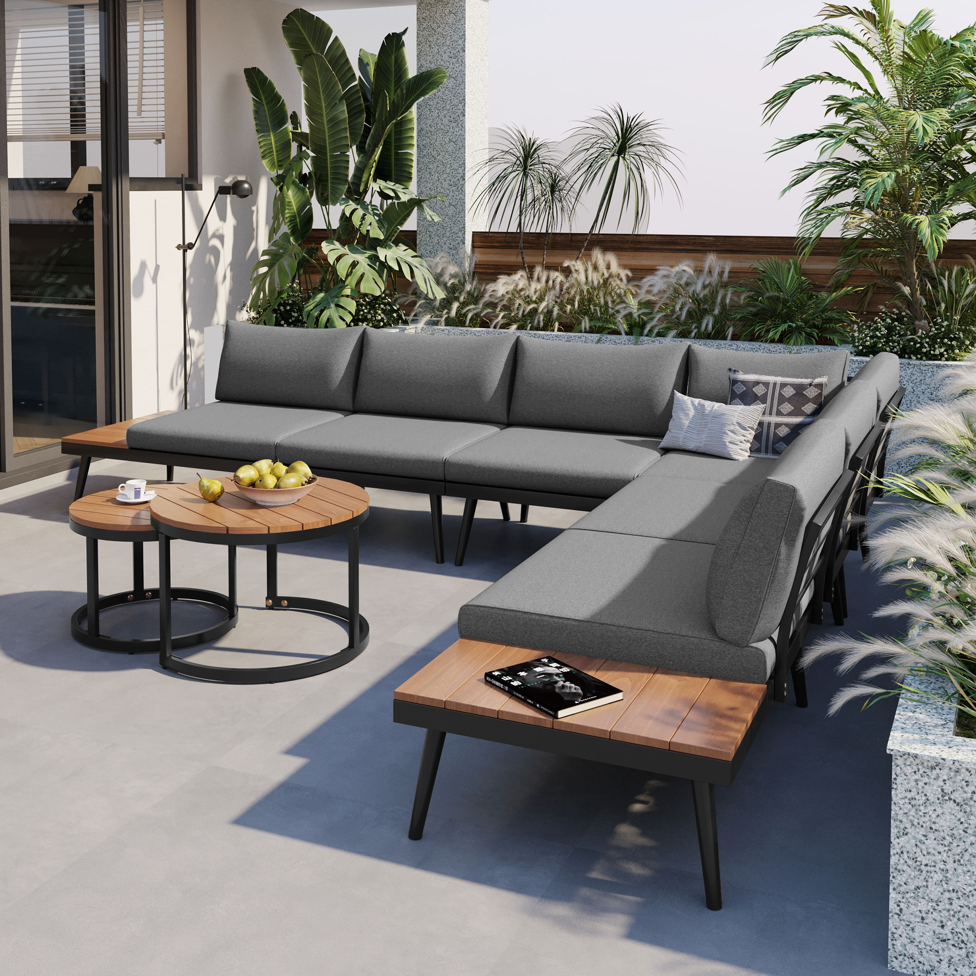 AAZJ TEM-001AAE Patio-Conversation-Sets - View #3