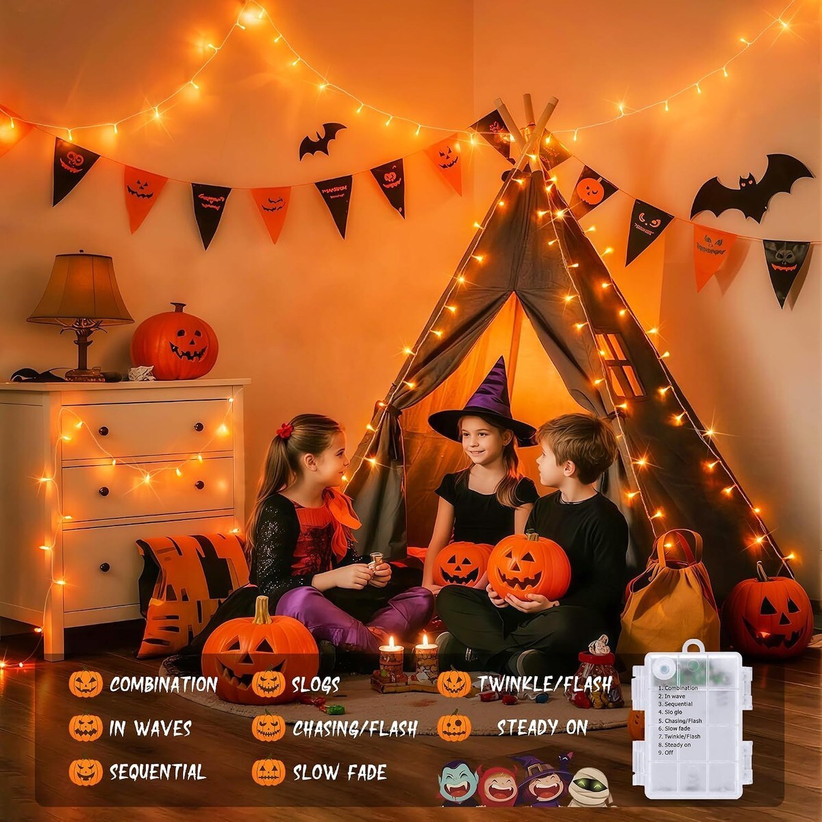 LIUSXAQI JIA1-E112DE Patio-String-Lights - View #4
