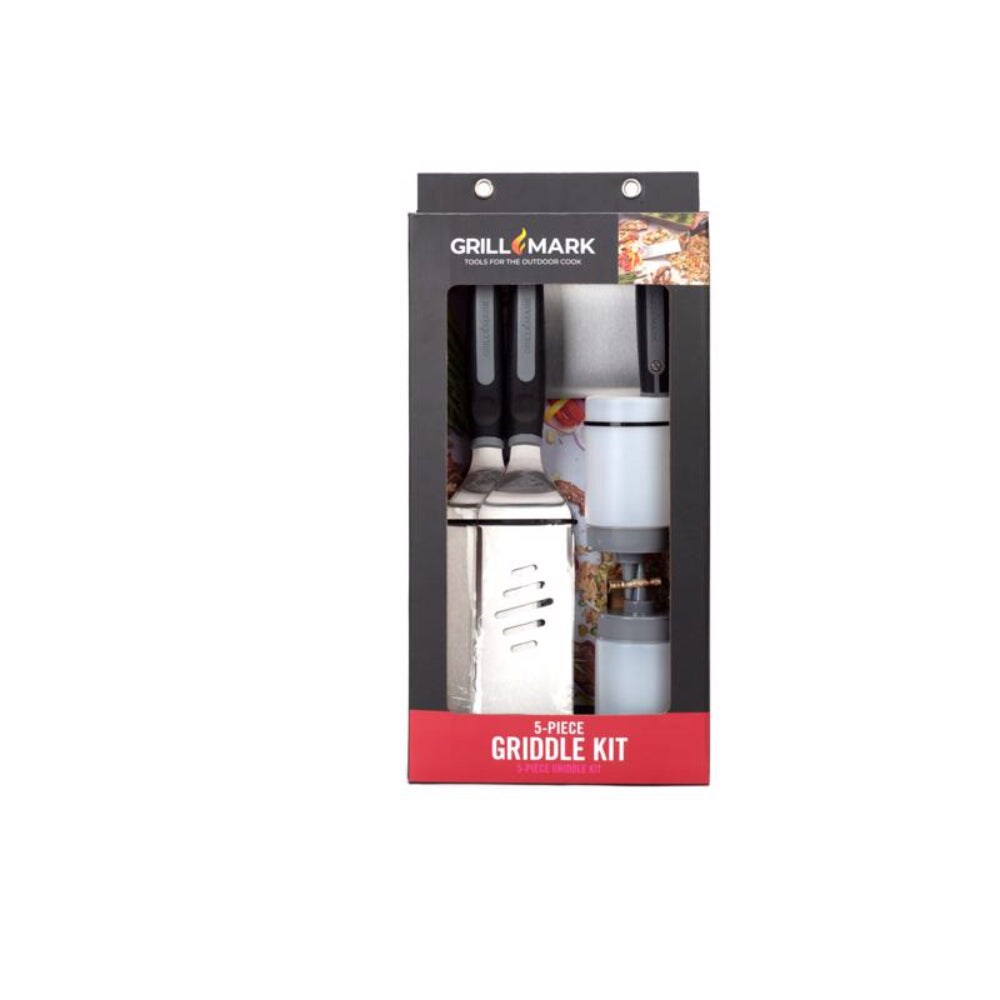 Grill Mark EJD8113256 5 Piece Stainless Steel Grilling Accessory Kit - Thumbnail