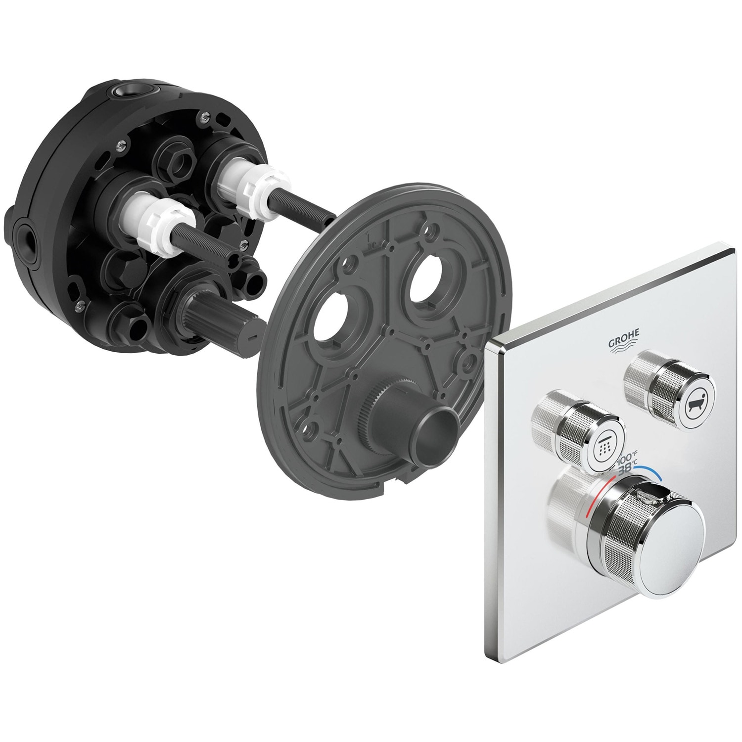 GROHE 29141000 Shower-Handles - View #3