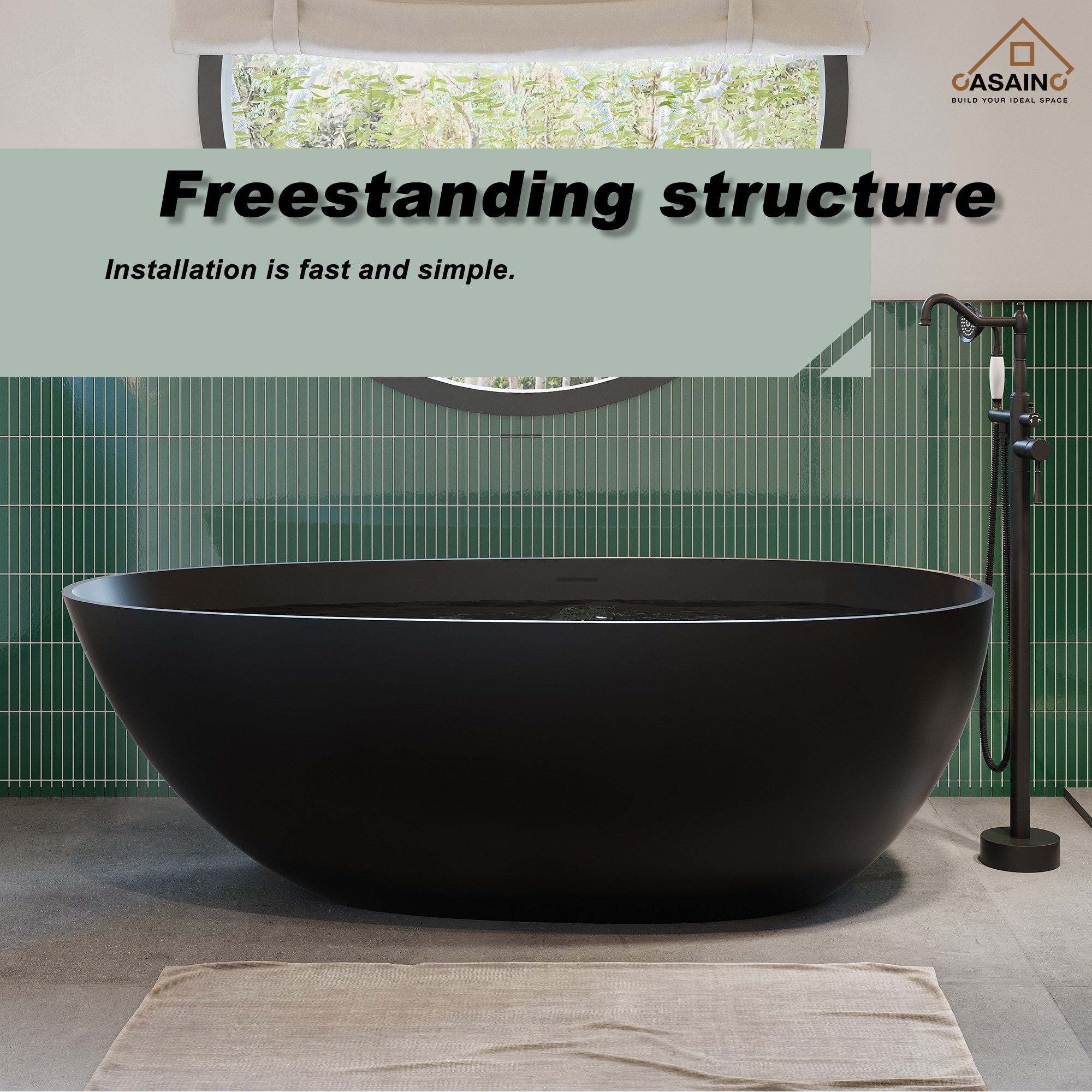 CASAINC CA-TC-8320 bathtubs - View #6