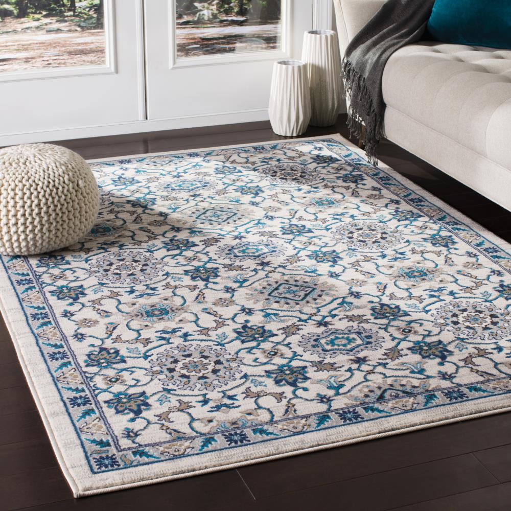 Surya Clairmont 8 x 10 Ivory Medallion Oriental Area Rug at Lowes.com