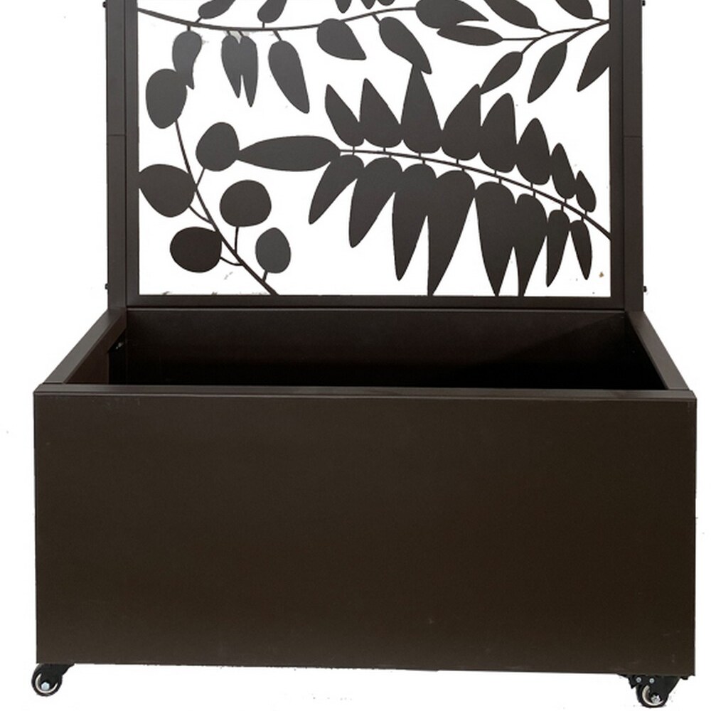 HIGHLANDERHOME MTPLANTER-TREELEAVES Planter-Window-Box - View #5