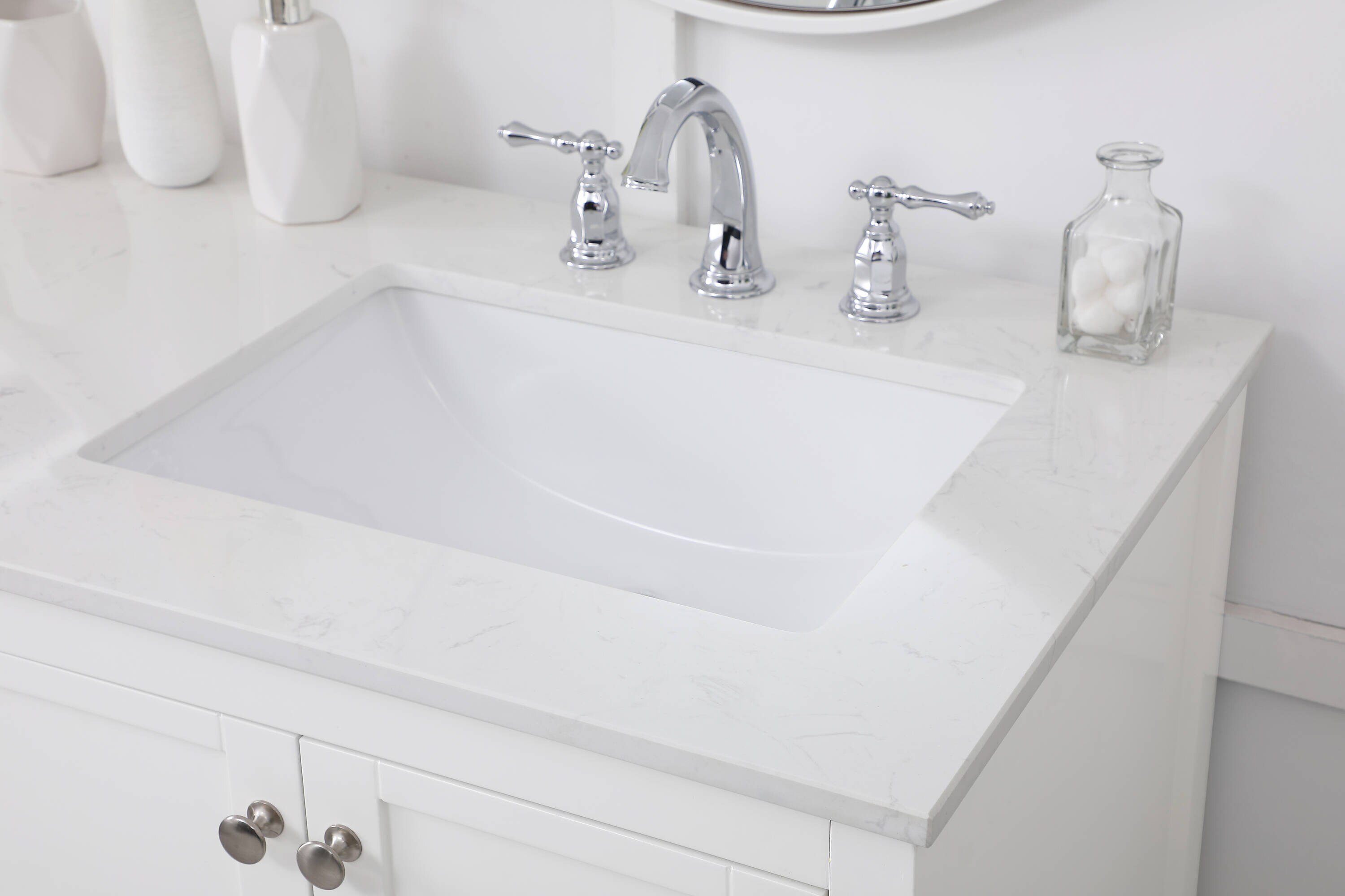 Elegant Decor FI49260DWH Bath-Vanity-Combo - View #6