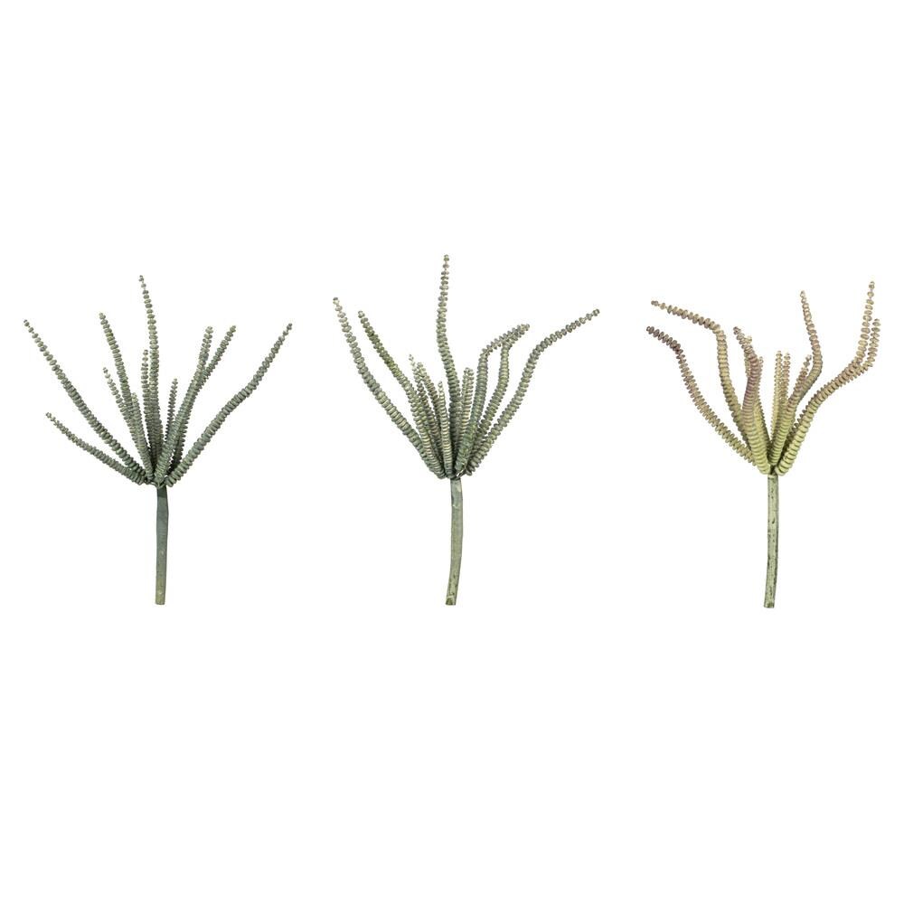 Vickerman FV193510 10.5-in Green Indoor Succulent Artificial Plant