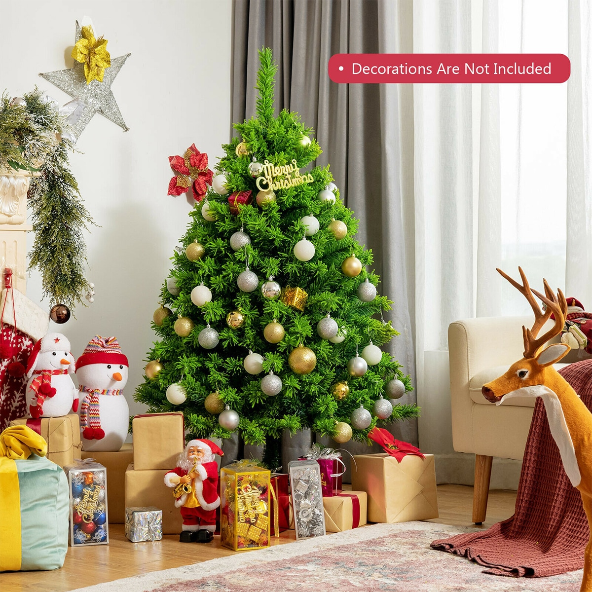 WELLFOR CM-HJY-23574 Artificial-Christmas-Trees - View #7