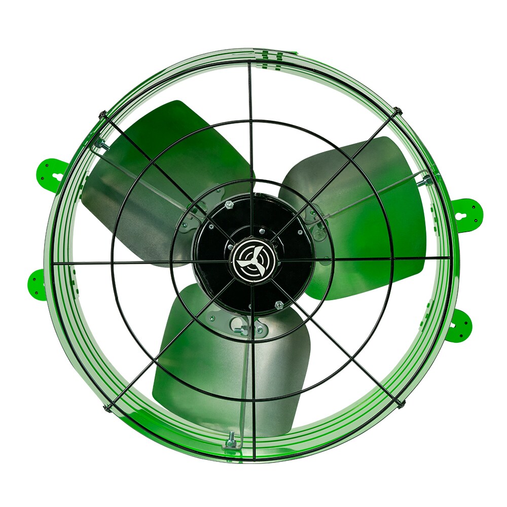 QuietCool Smart attic gable fan 16.5in dia Electric Gable Vent Fan in