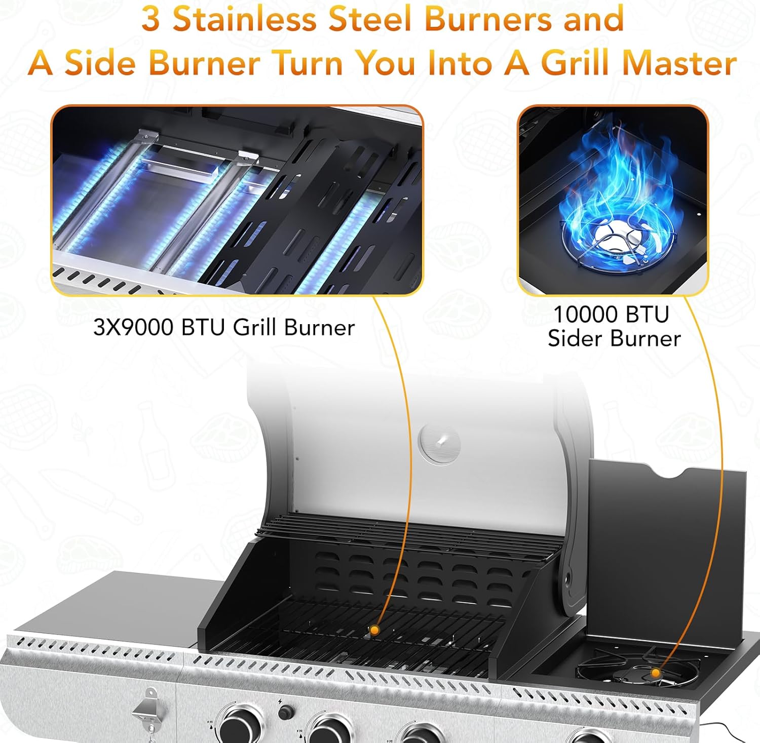 Antarctic Star G0131A Gas-Grill - View #5