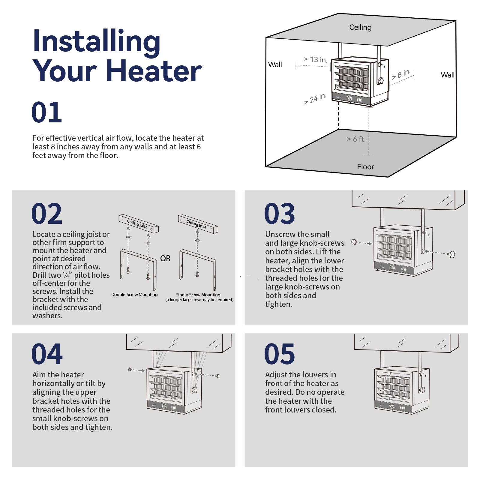 TEMPWARE TW5000-EC Electric-Garage-Heaters - View #6