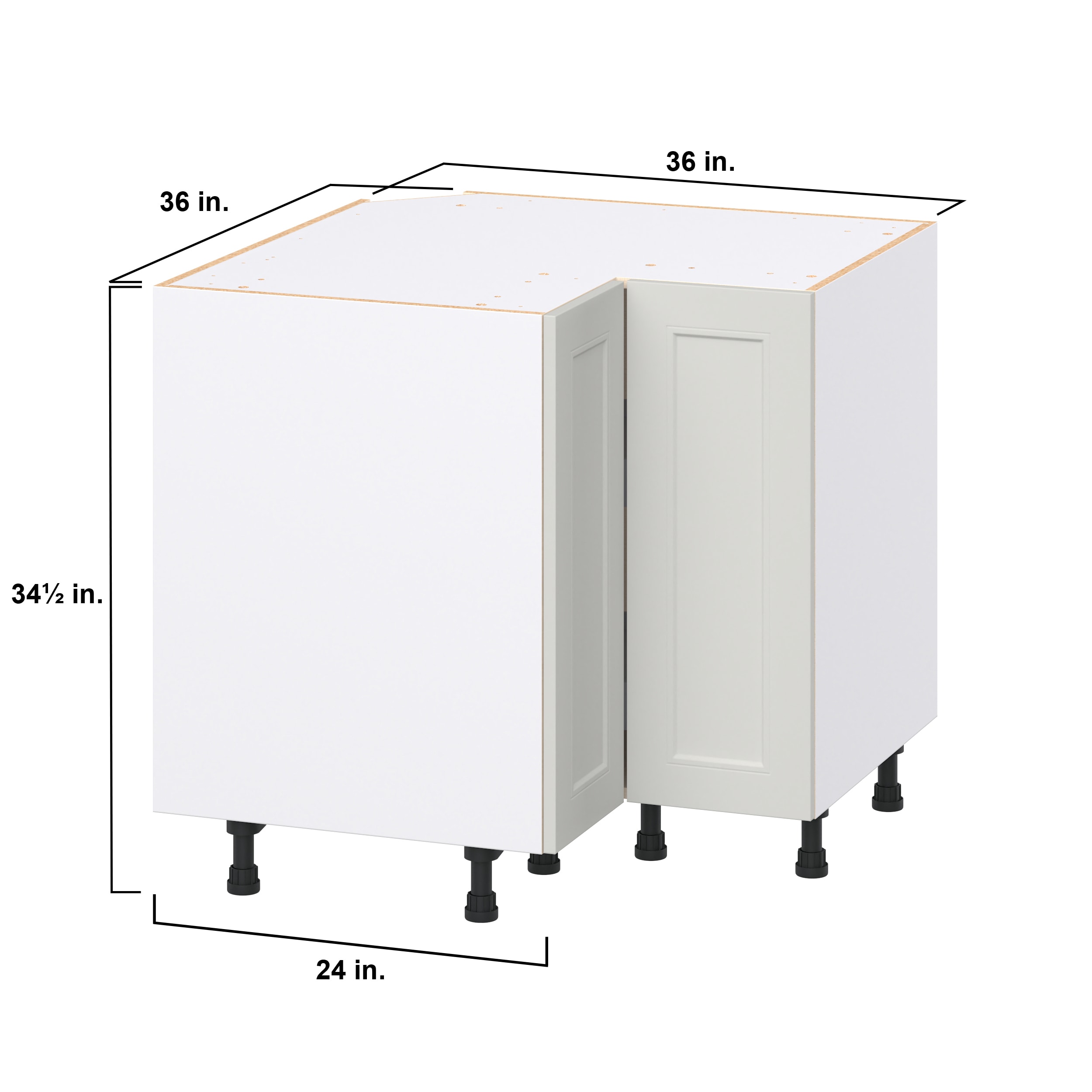 Hugo&Borg DSBC36LS(L/R)-BE Cabinets-Kitchen - View #3