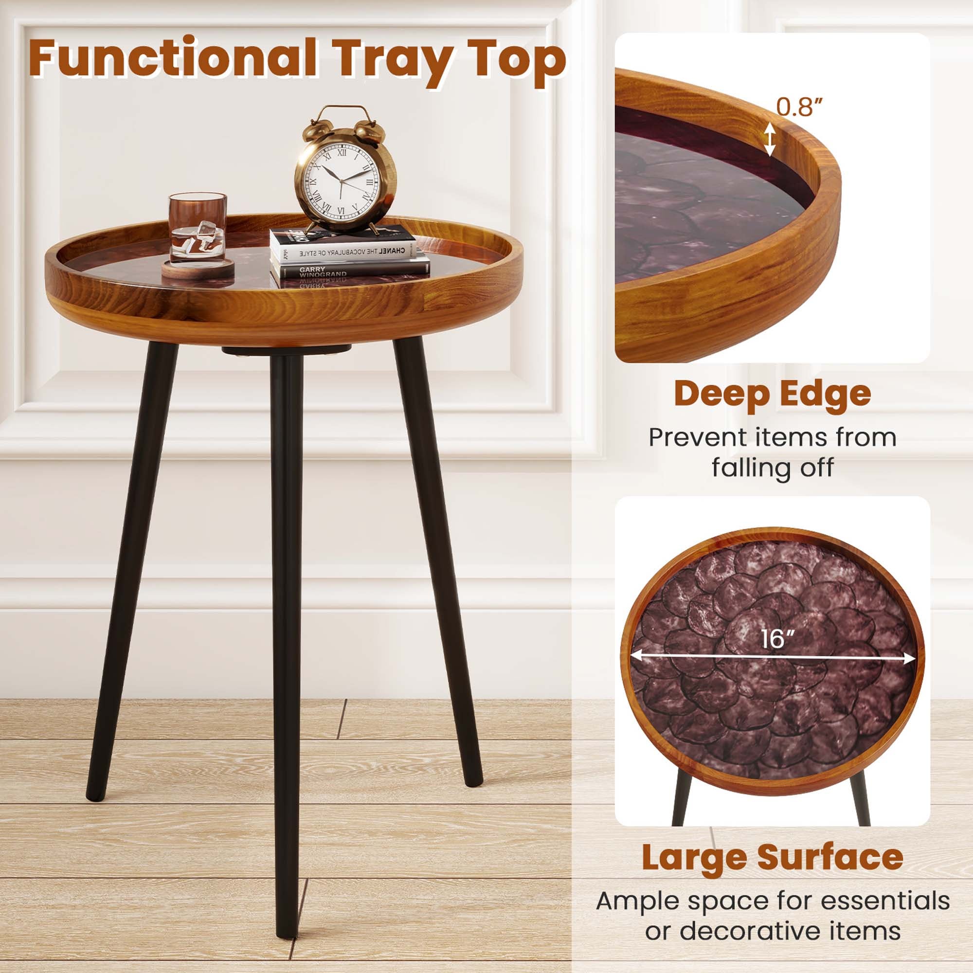 Costway HCST04426 End-Tables - View #5