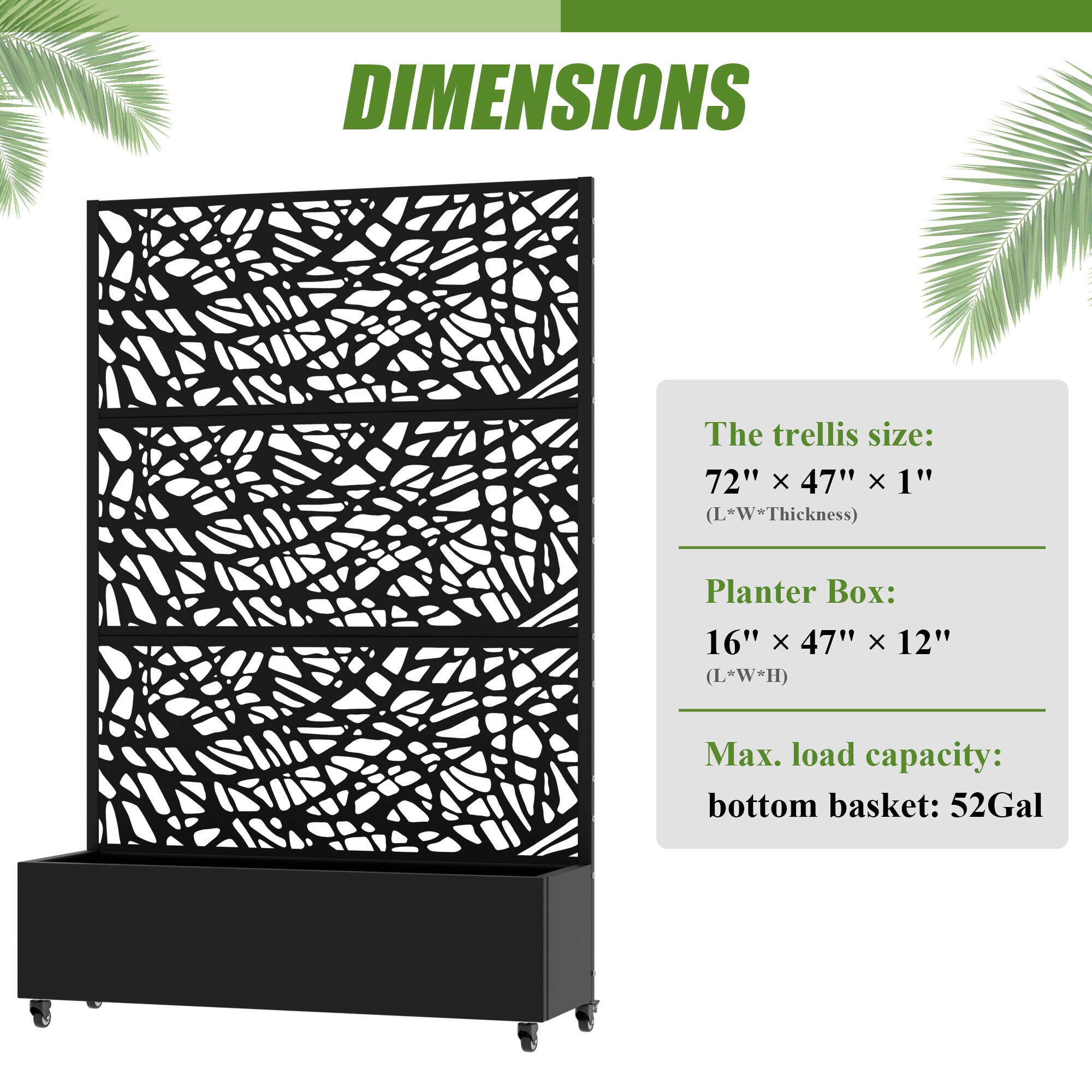 Misty Moon LW0409-RPB-ZZX075 Raised-Planter-Boxes - View #6