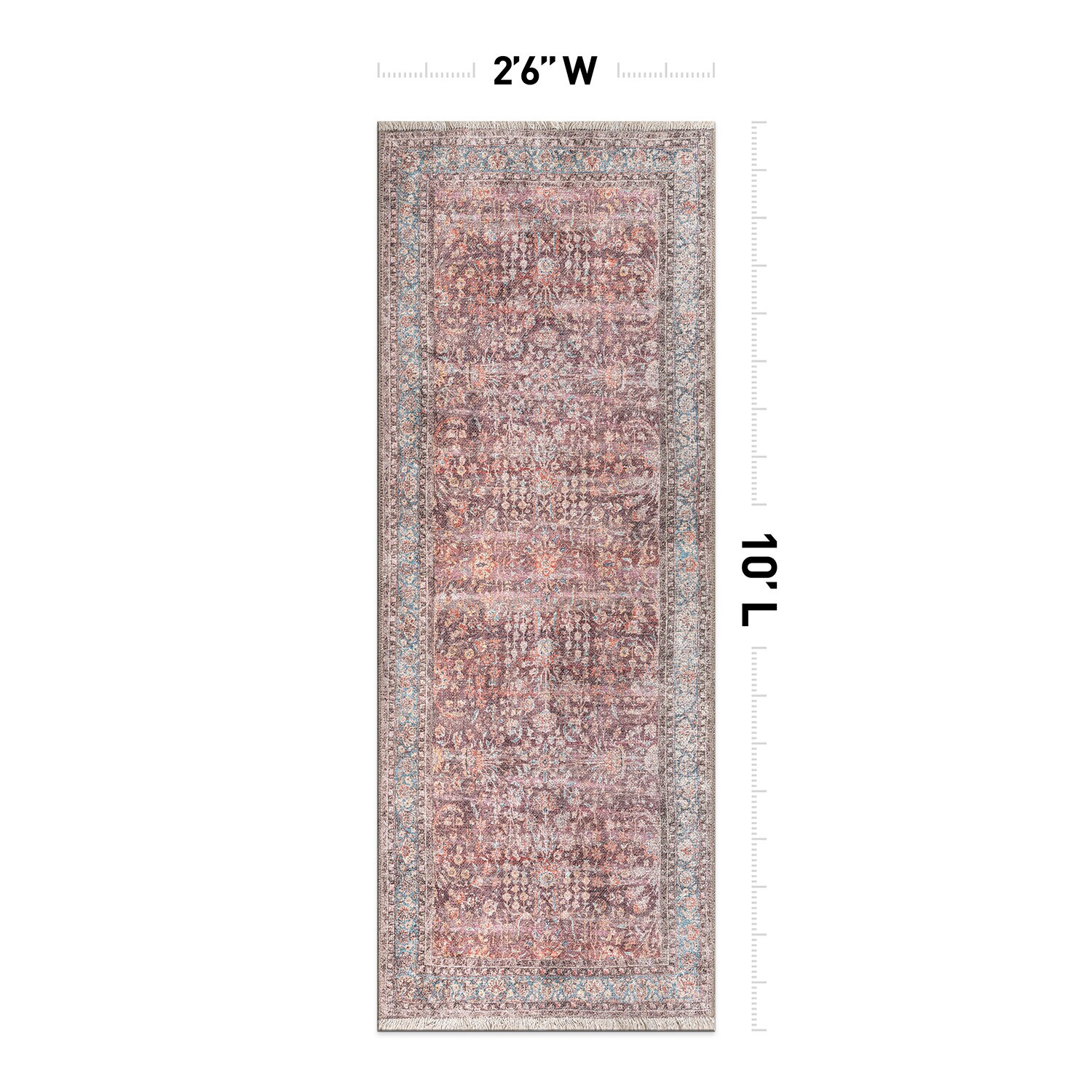 World Rug Gallery 6035MULTI2X10 rugs - View #6