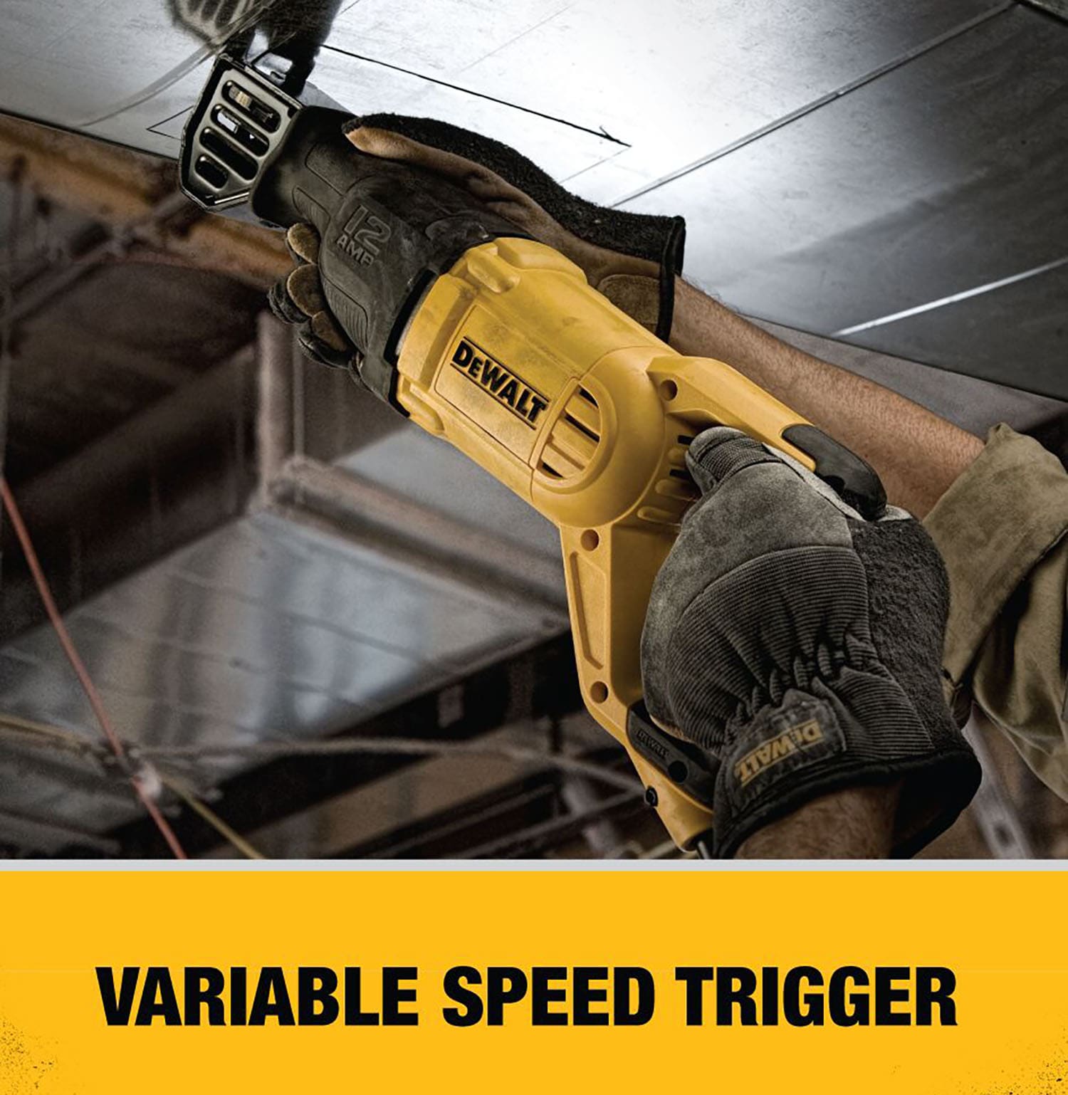 DEWALT 12-Amp Variable Speed Corded Reciprocating Saw in the Reciprocating  Saws department at