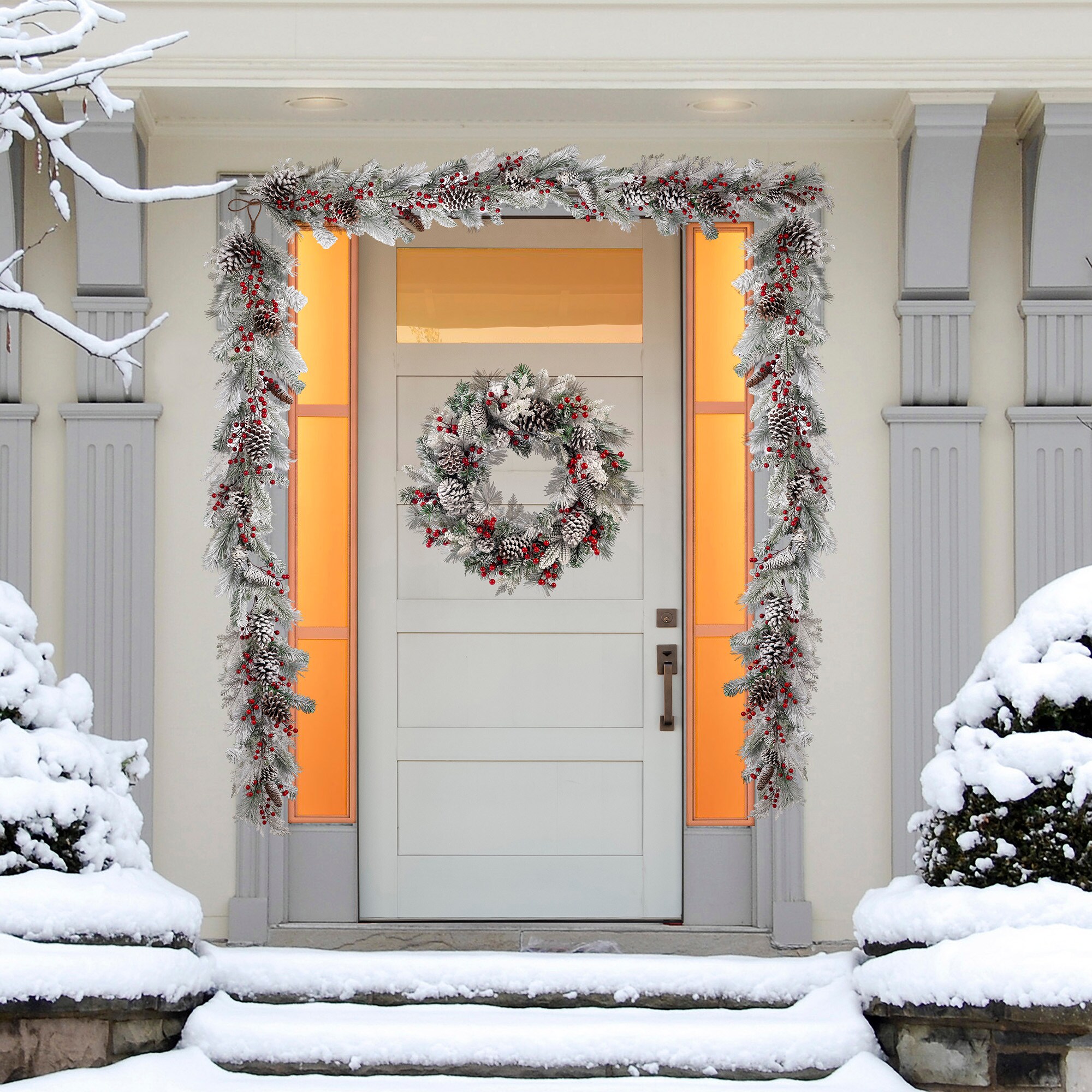 Holiday Living 88T0212A Artificial-Christmas-Garland - View #6