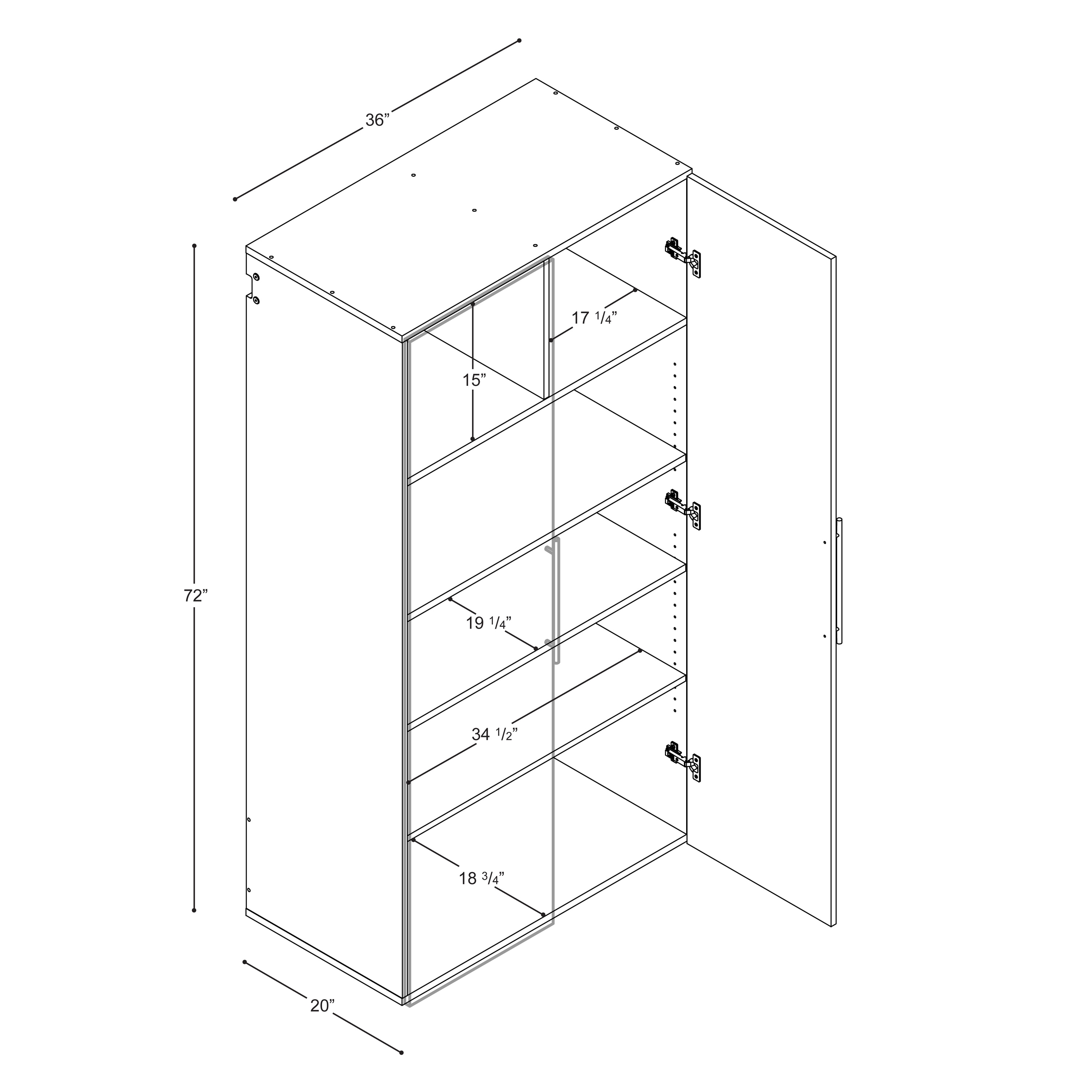 Prepac WRGW-0705-3M Garage-Storage-Systems - View #9