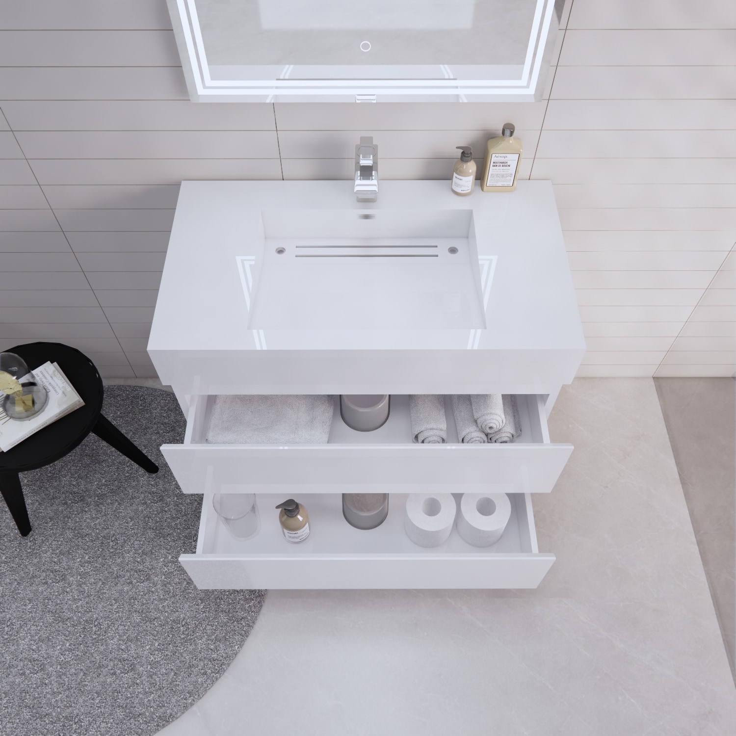 BV Better Vanity BTB-36-GW Bath-Vanity-Combo - View #5