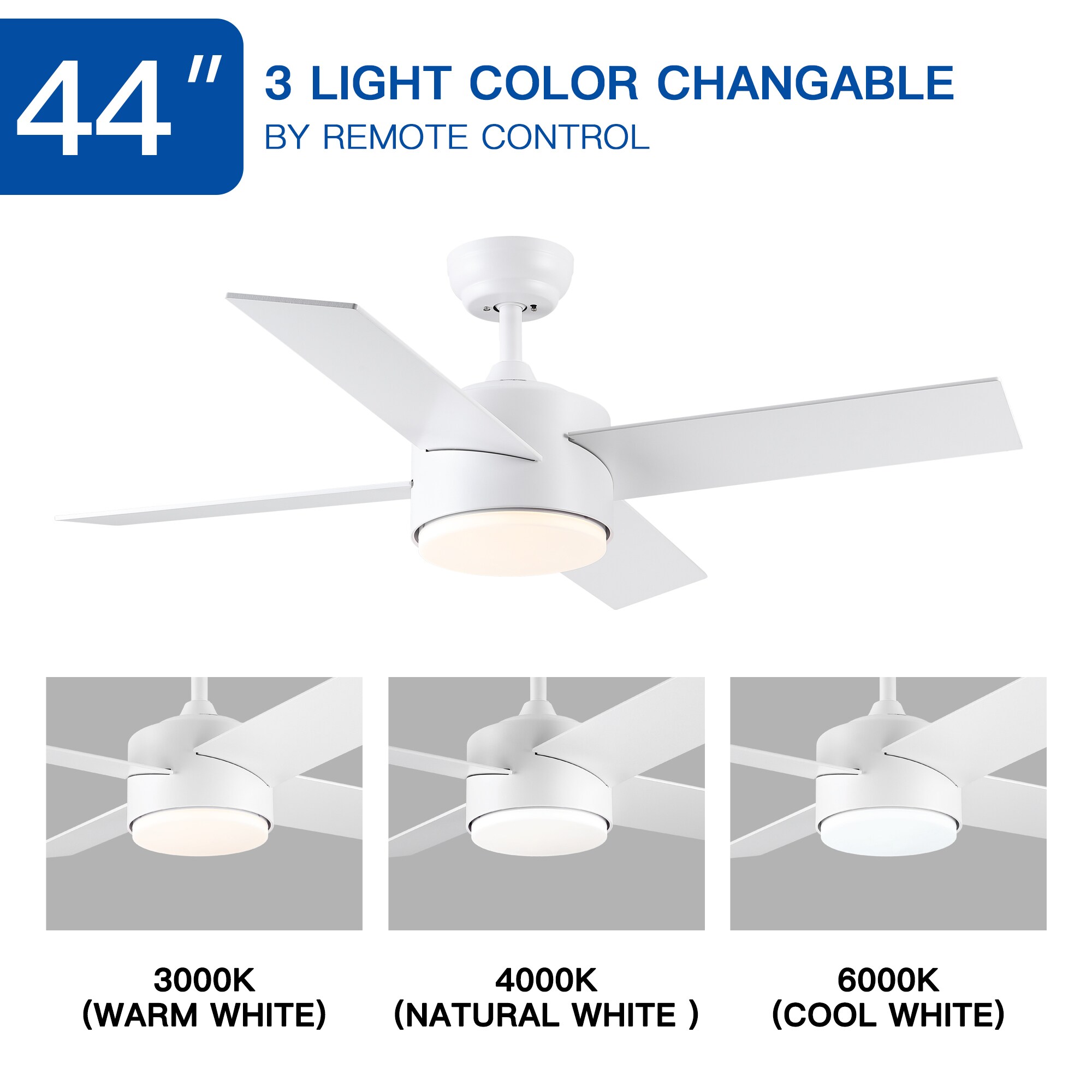 Kahomvis YUH-QPW1-5948 Ceiling-Fans - View #6