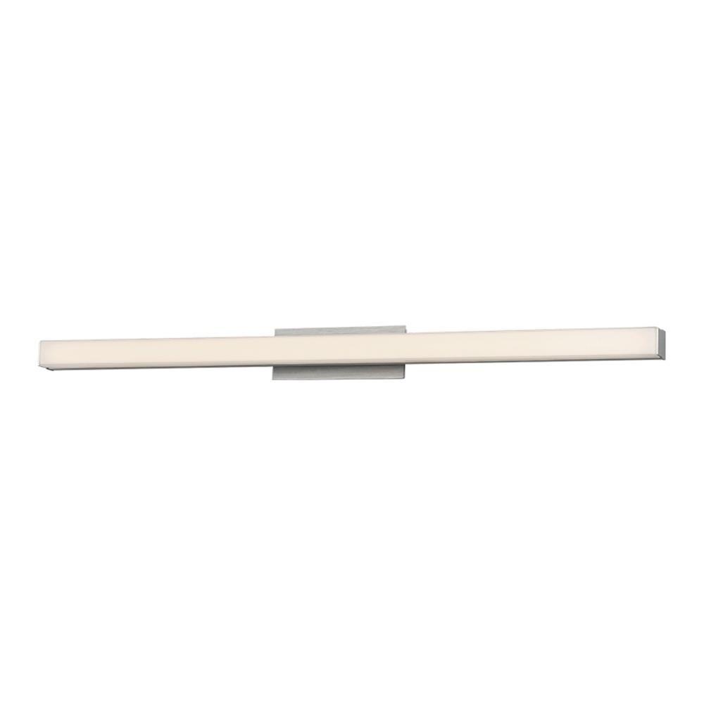 dweLED WS-77636-27-AL Brink 36-in 1 -Light Brushed Nickel Integrated LED Modern/contemporary Vanity light bar