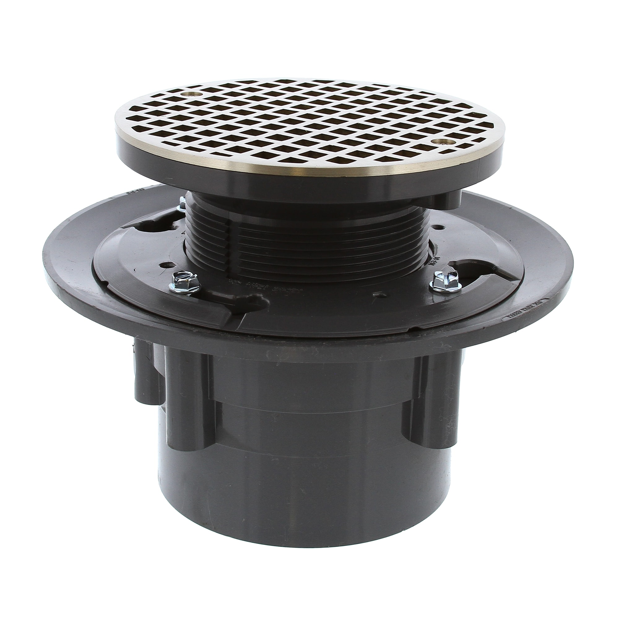 4 Diameter x 4 Tall Commercial Cylinder Floor Drain Strainer