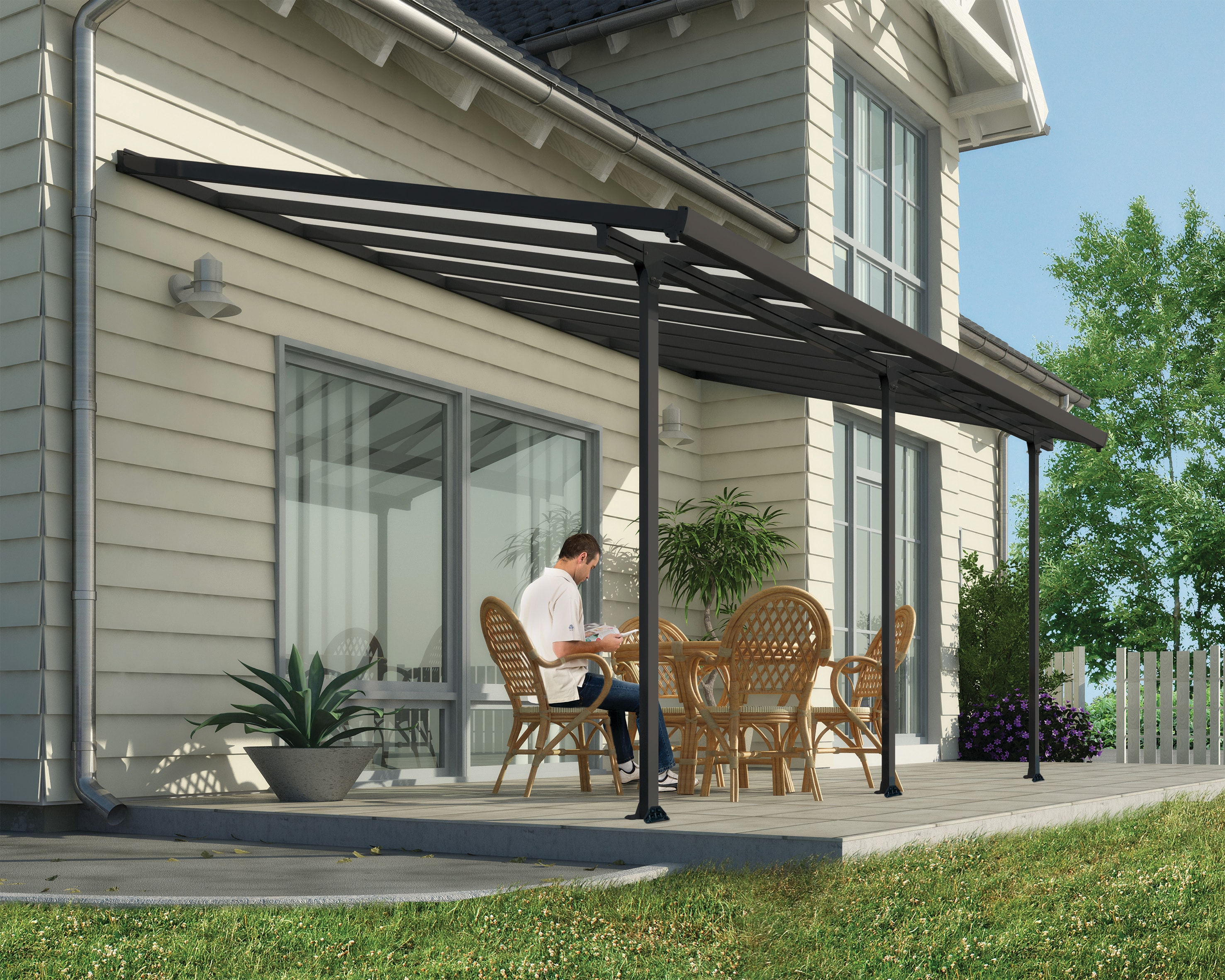 Olympia 10 ft. x 20 ft. Patio Cover kit