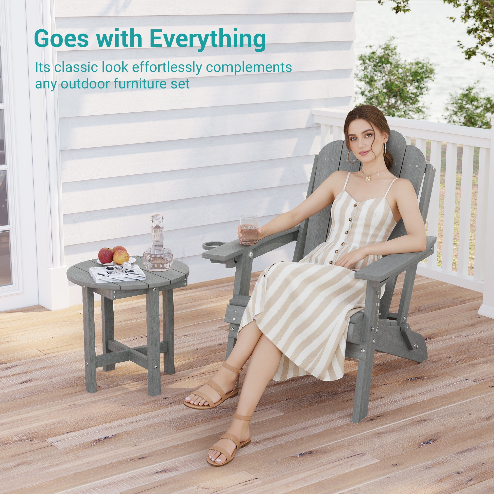 ACEGOSES LW-PST-26-LY Patio-Tables - View #7