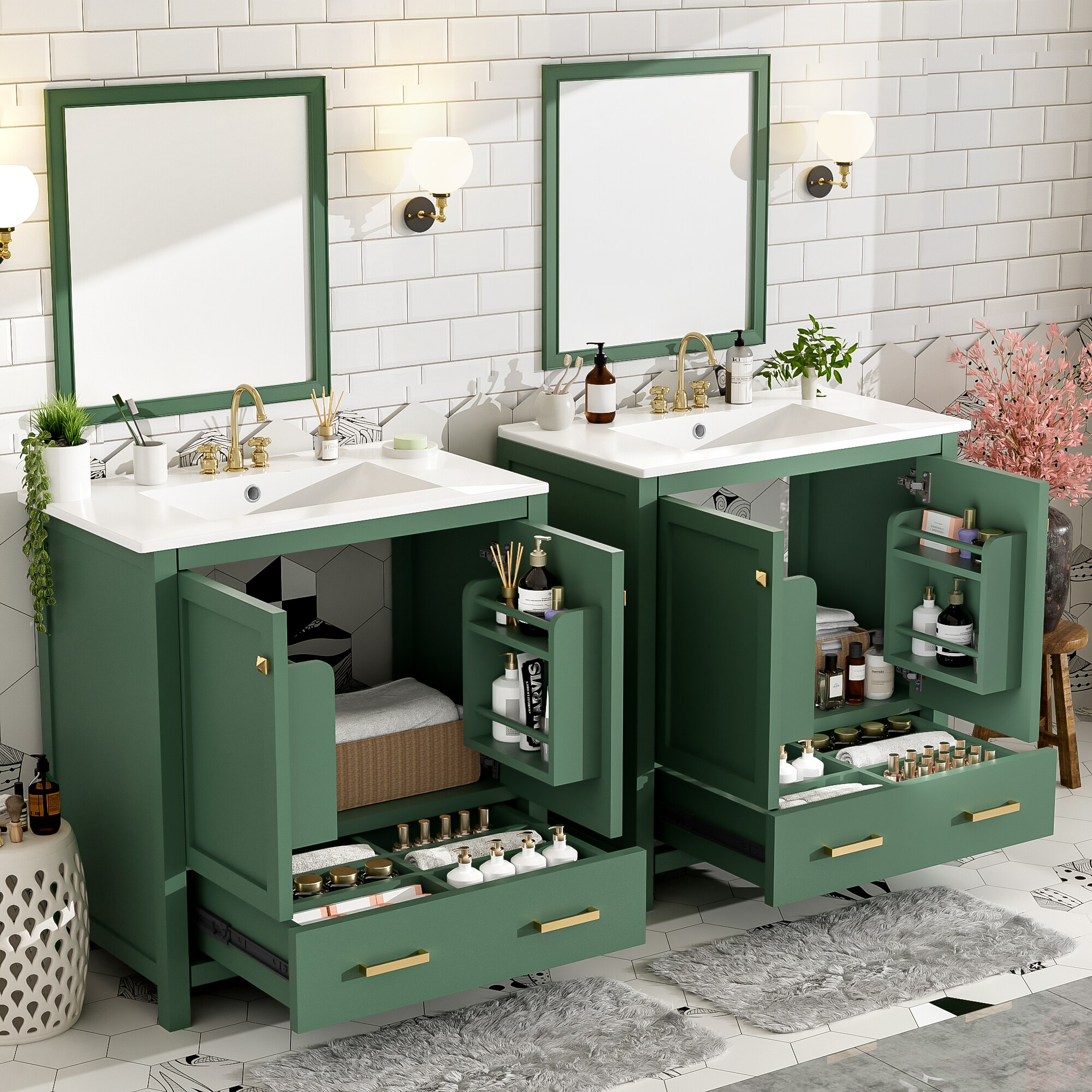 LOVMOR SF-WO-N729P000001F Bath-Vanity-Combo - View #8