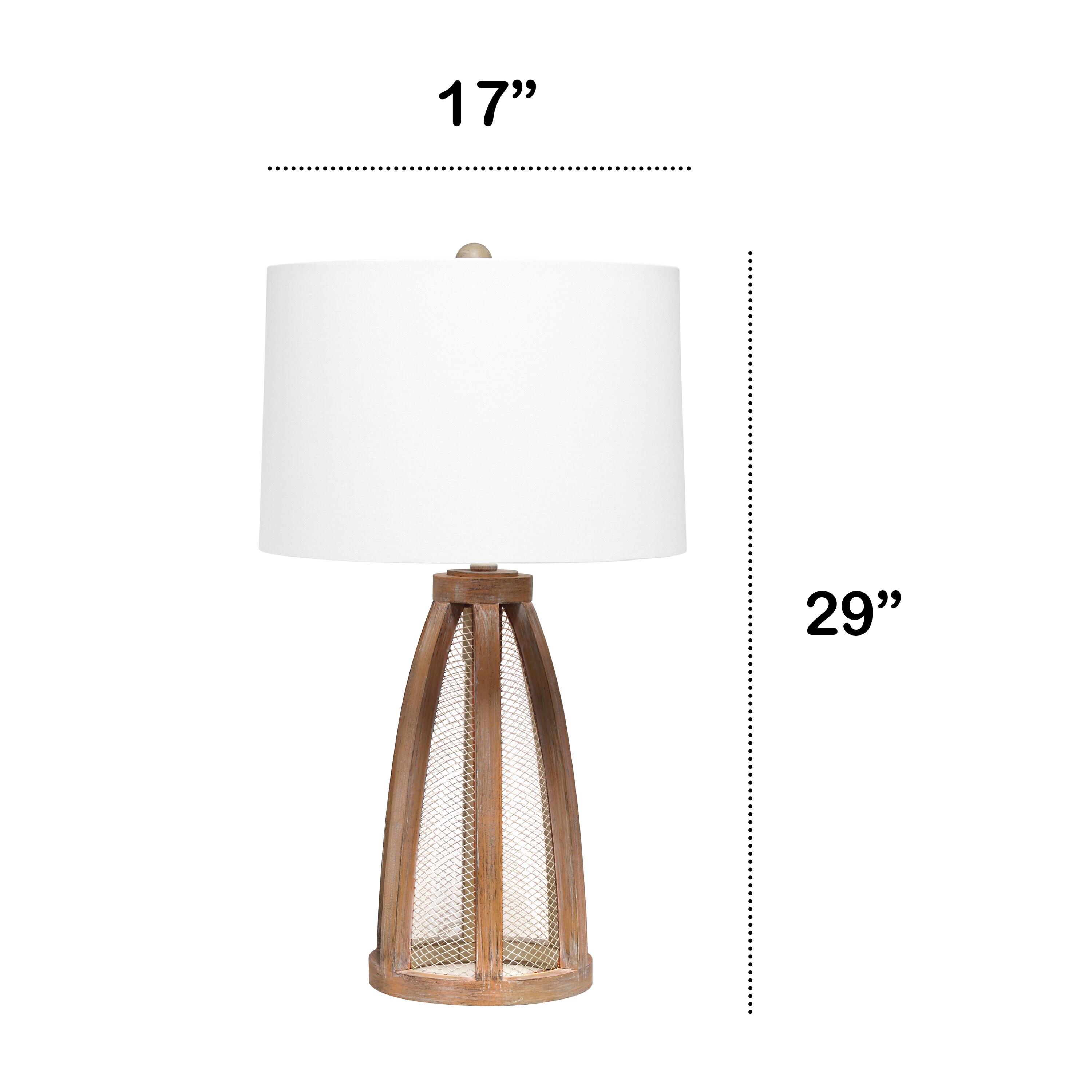 Lalia Home LHT-5037-OW Table-Lamps - View #3