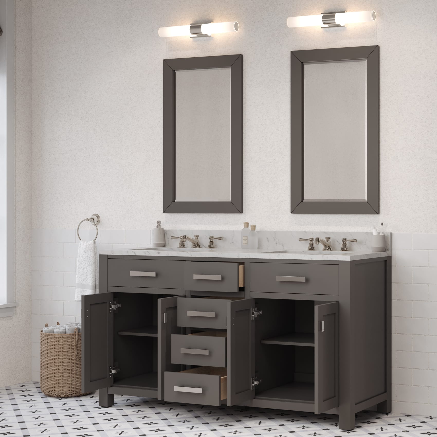 Water Creation MADISON60G Bath-Vanity-Combo - View #13