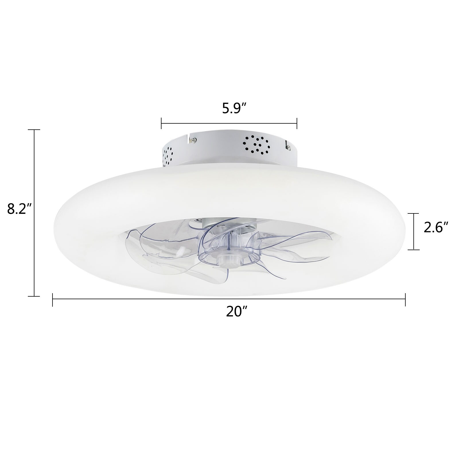 Oukaning HG-HCXLST-5461-US Ceiling-Fans - View #4