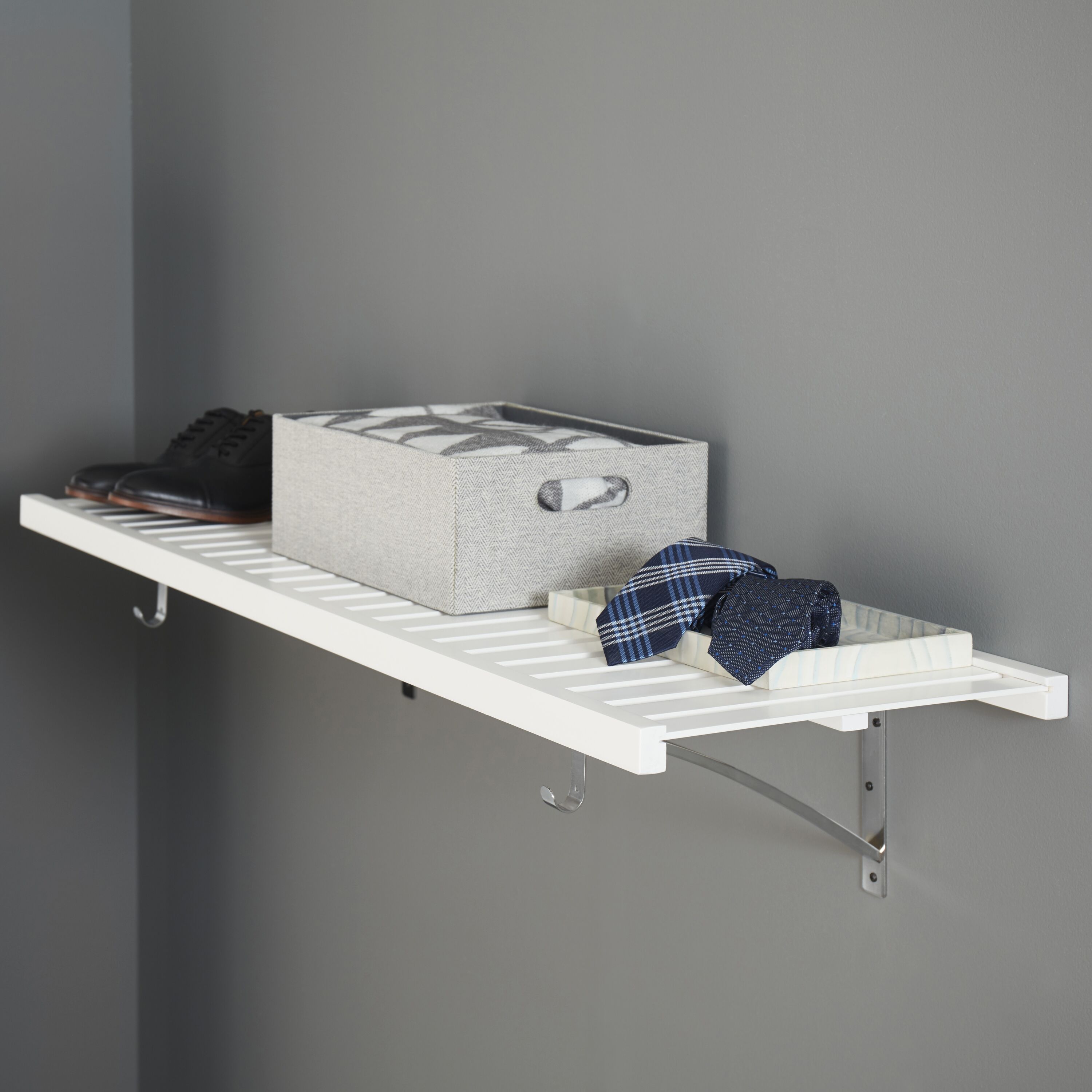 Yoga Mat Rack 2 Shelves with 2 Mat Racks – Wood River Iron Works