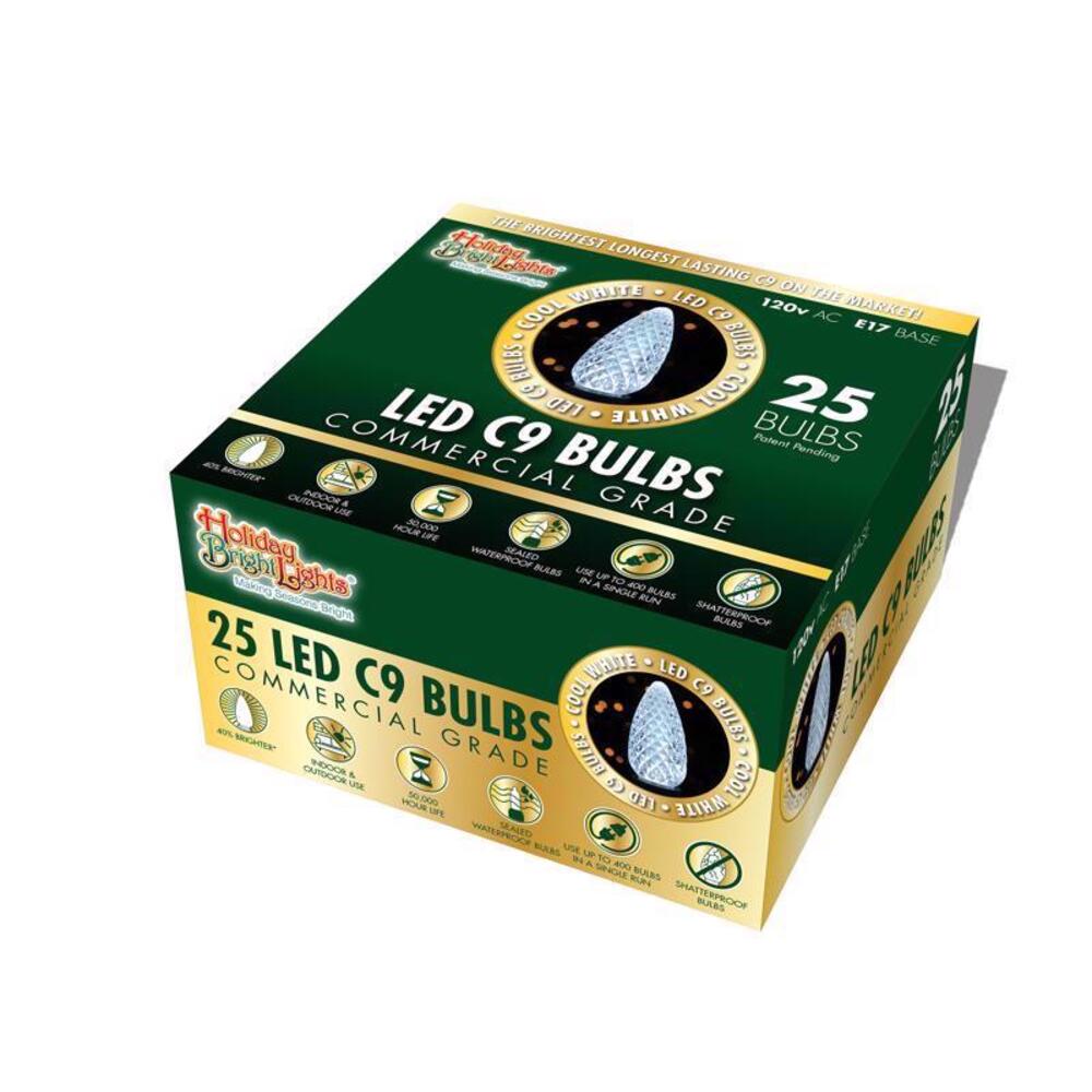 Holiday Bright Lights BU25LEDFC9-TCWA String-Light-Bulbs-Fuses - View #2
