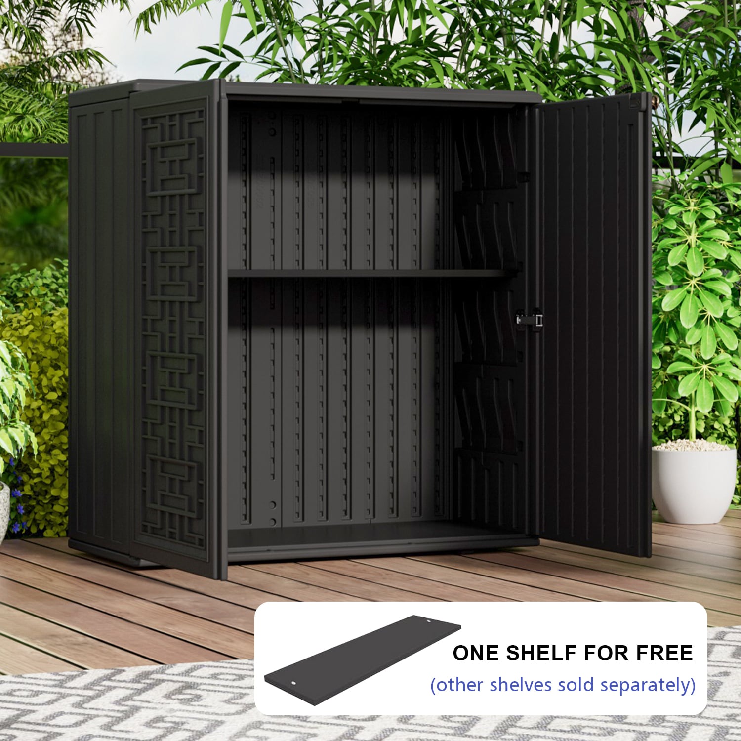 WELLFOR TATY0517 Small-Outdoor-Storage - View #4