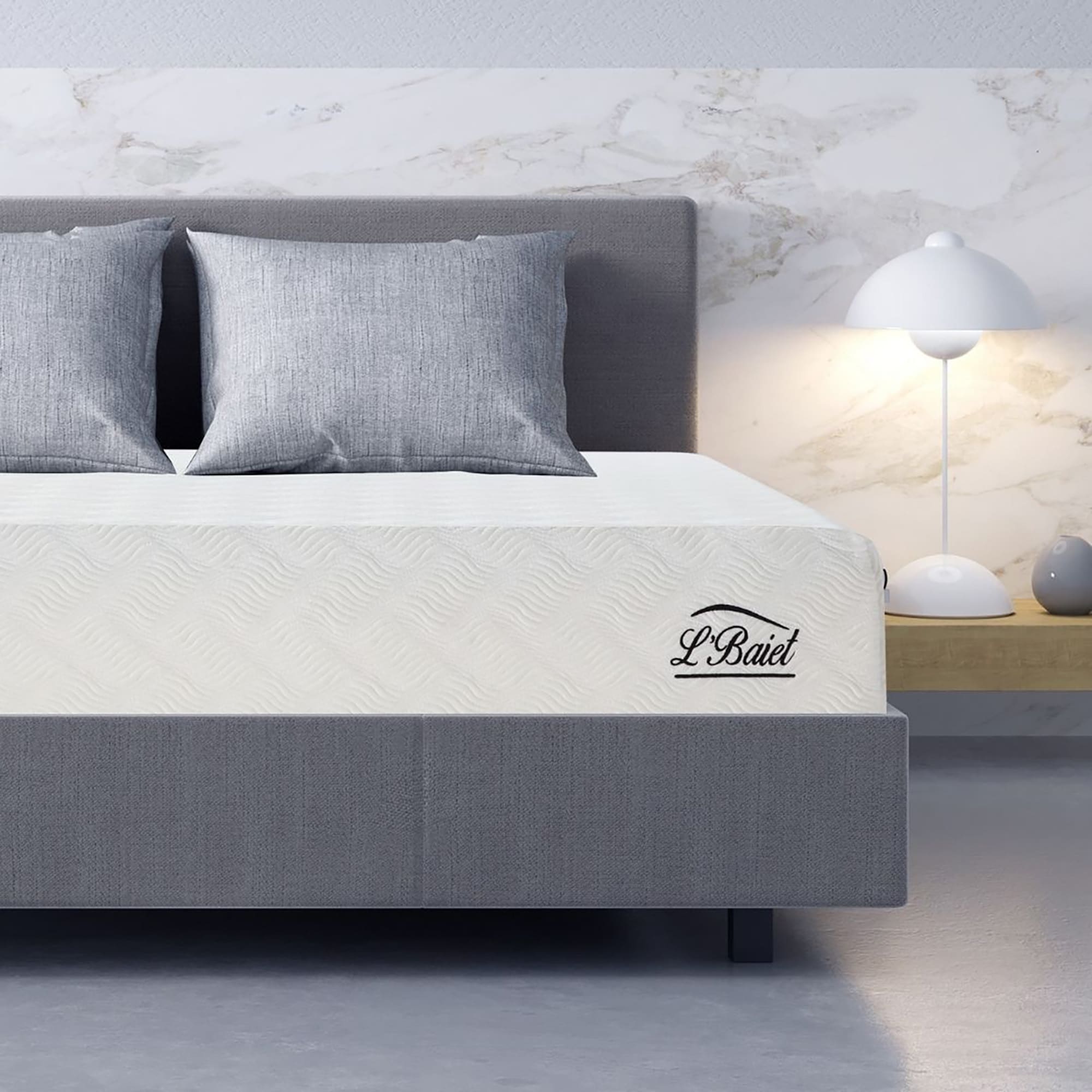 LBaiet 912 FULL 12-in Medium Full Gel memory foam Mattress in a Box