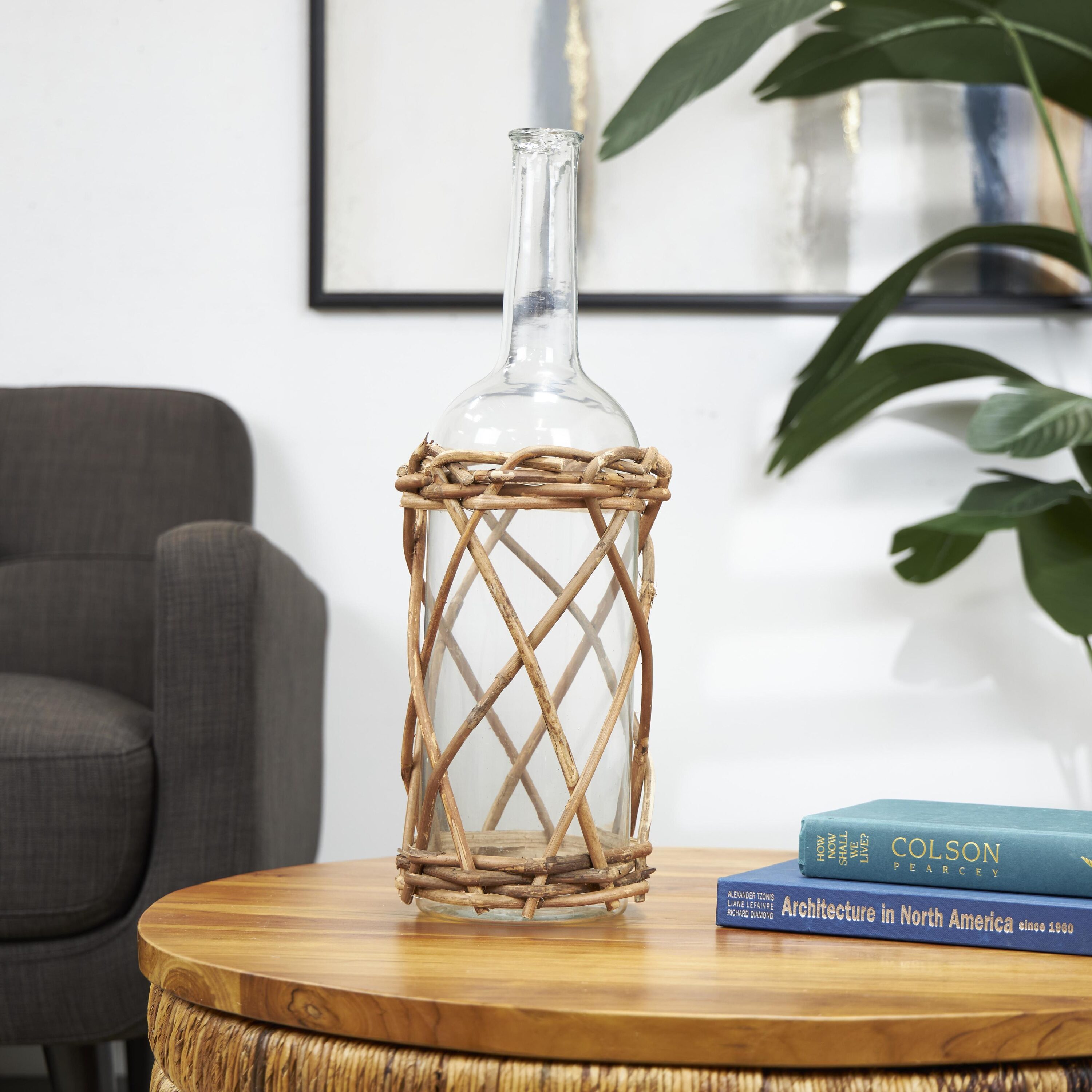 Grayson Lane 820399 Clear Glass Coastal Vase