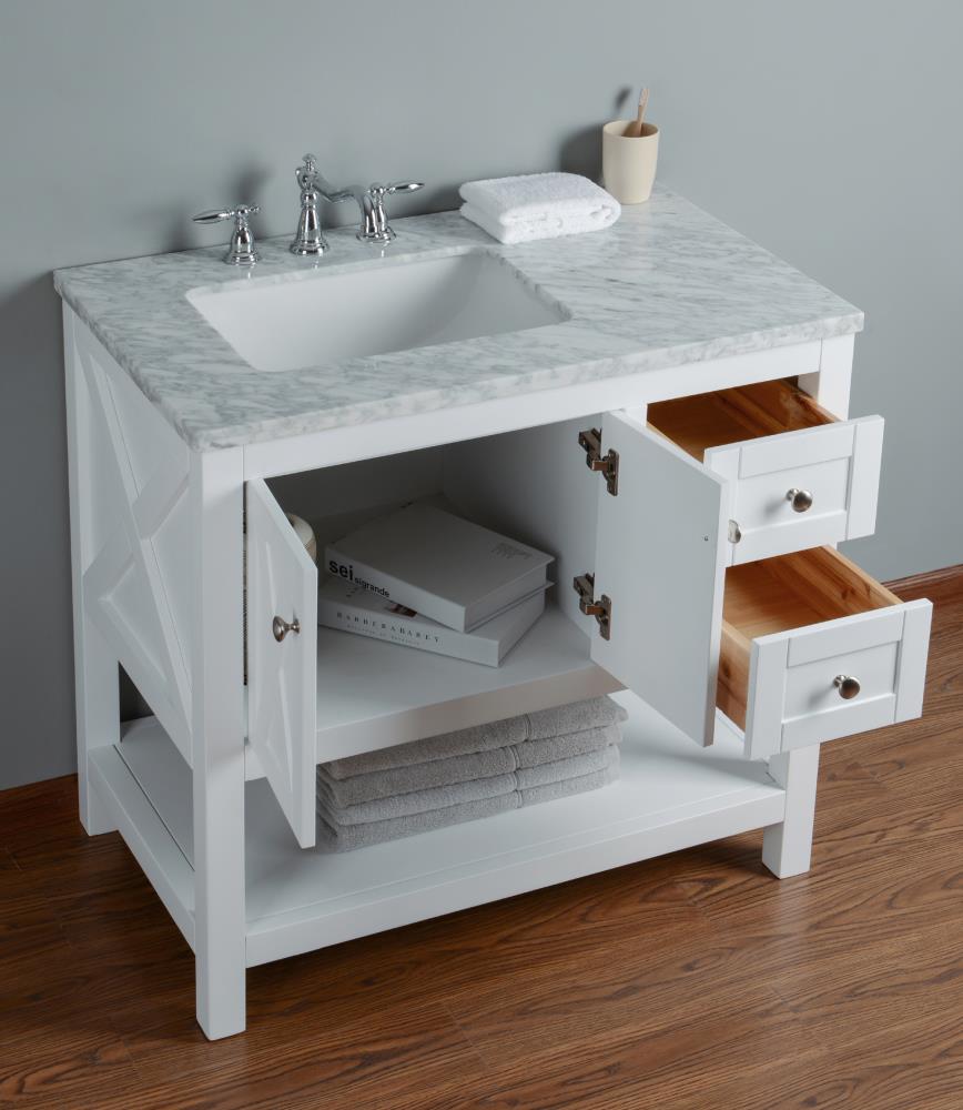 Stufurhome HD-1527W-36-CR Bath-Vanity-Combo - View #5