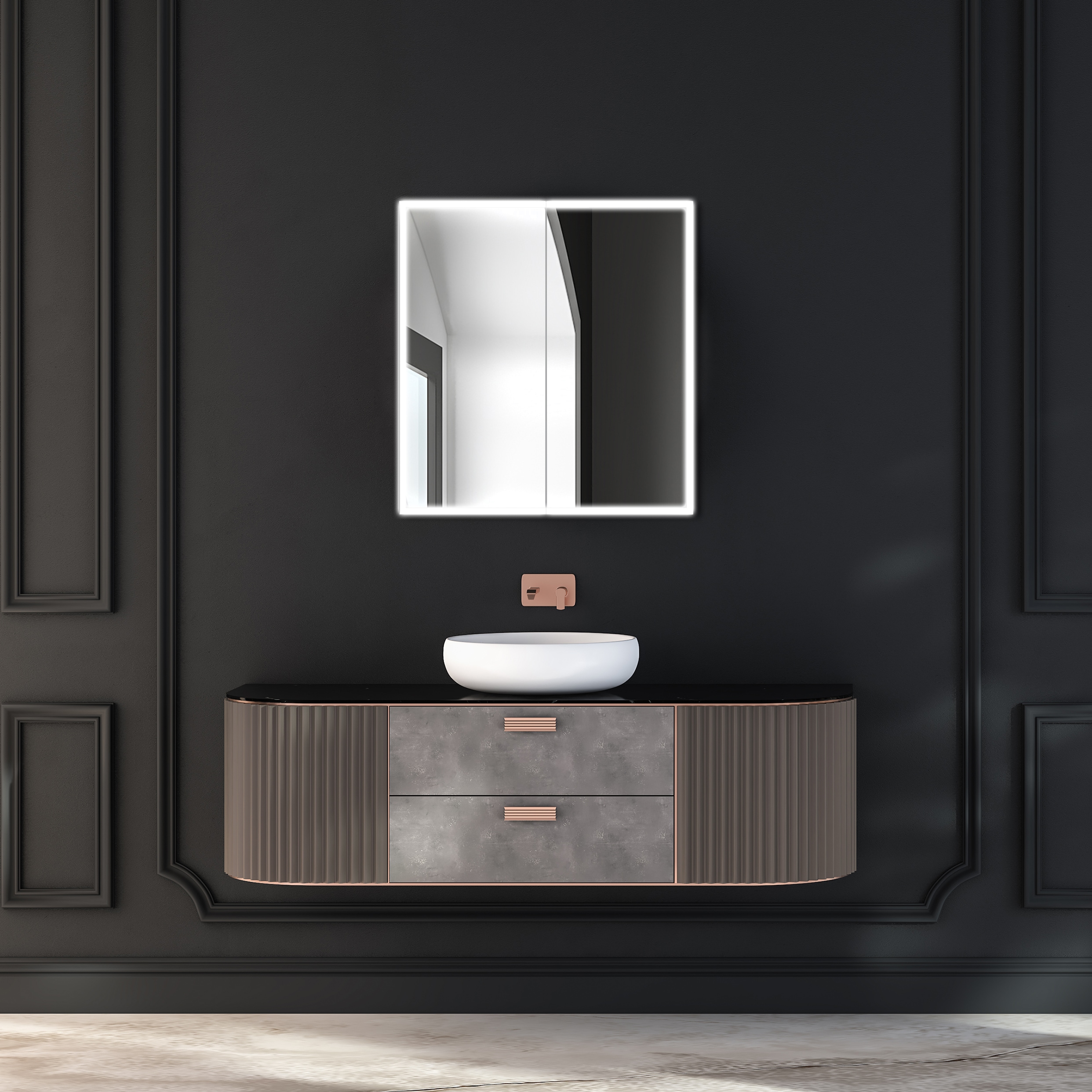 Dreamwerks DANI-003 Bathroom-Medicine-Cabinets - Thumbnail View #4