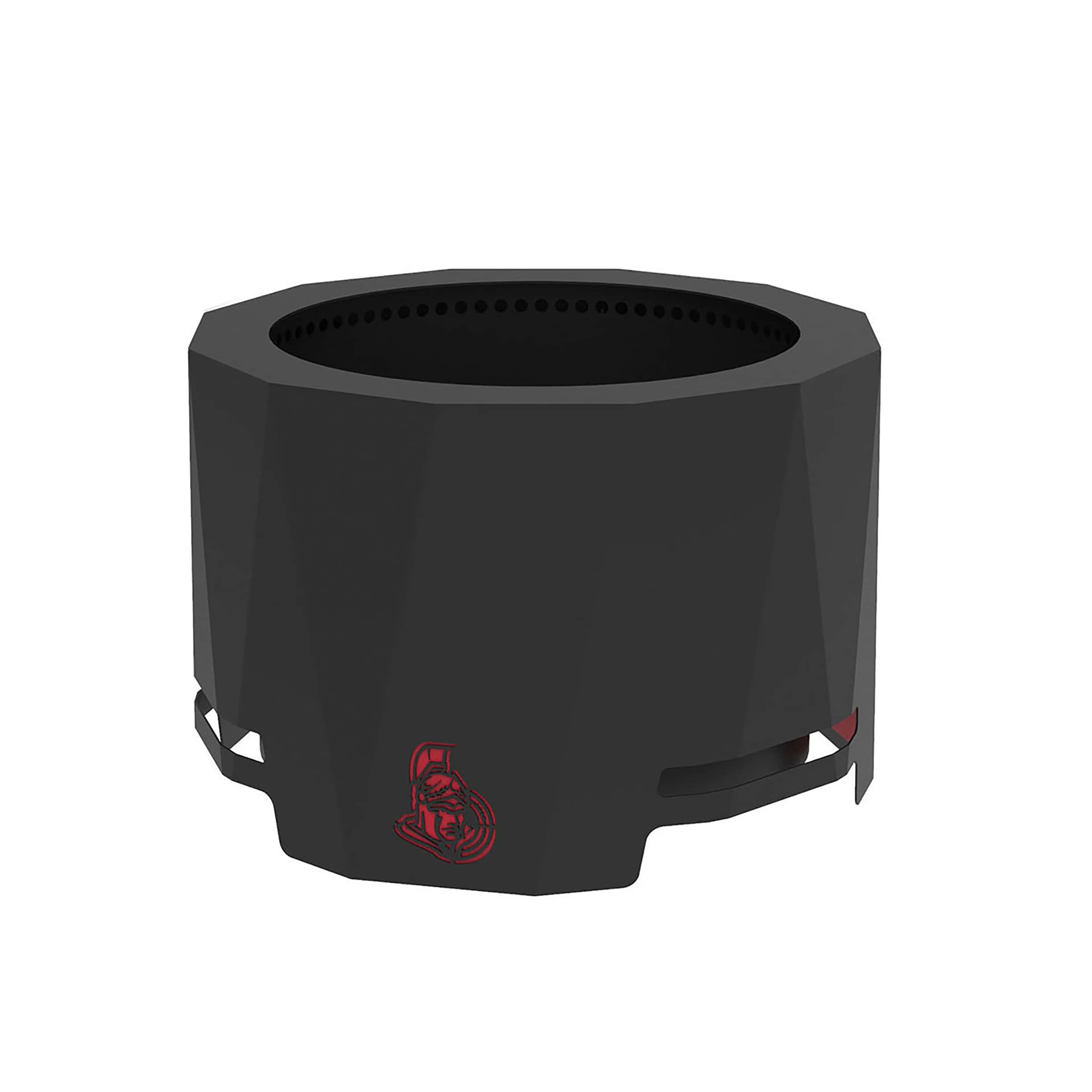 Blue Sky Outdoor Living PFP2416-OS Ottawa Senators The Peak 24.8-in W Black Smokeless Steel Wood-Burning Fire Pit