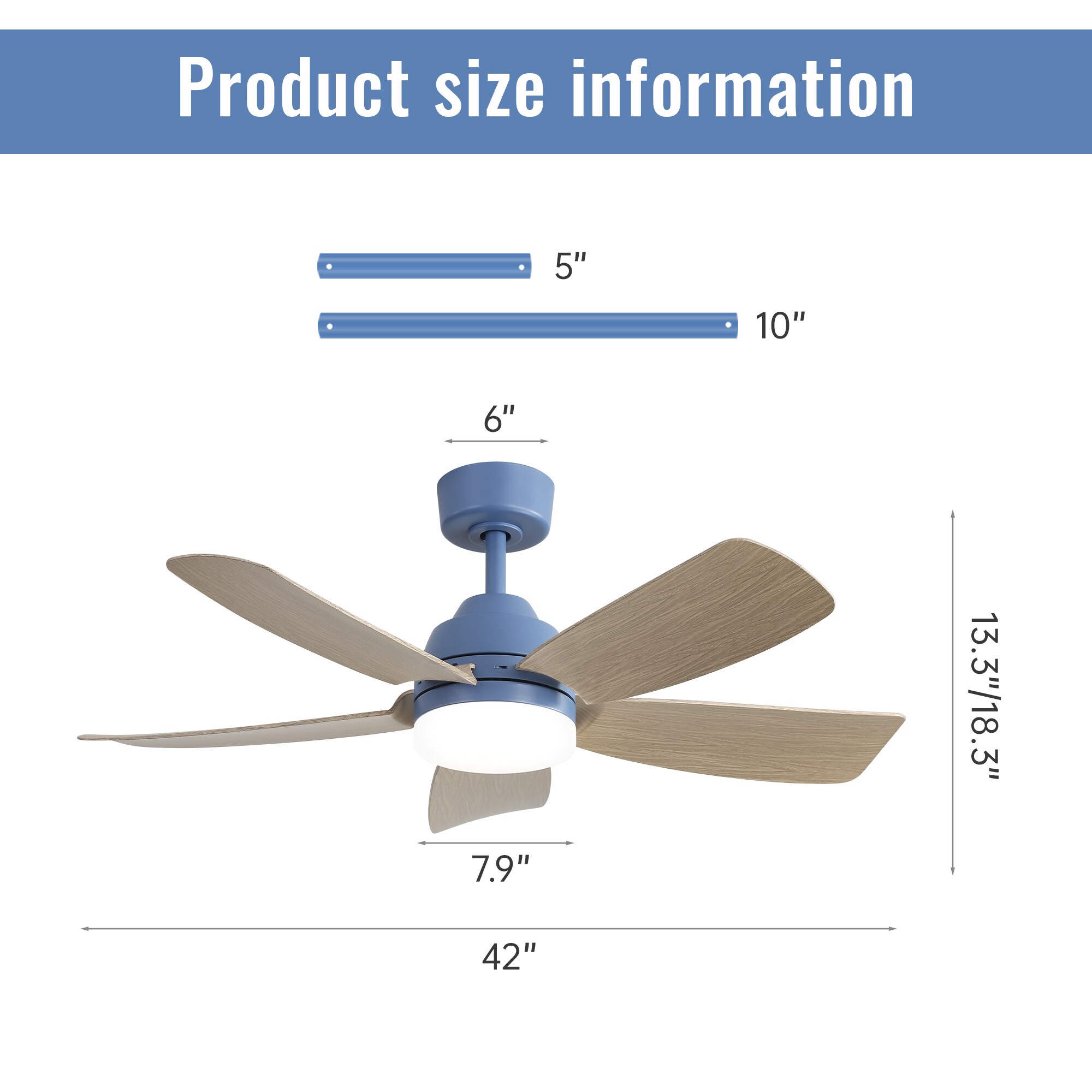 Blisstyle CLF65 Ceiling-Fans - View #9