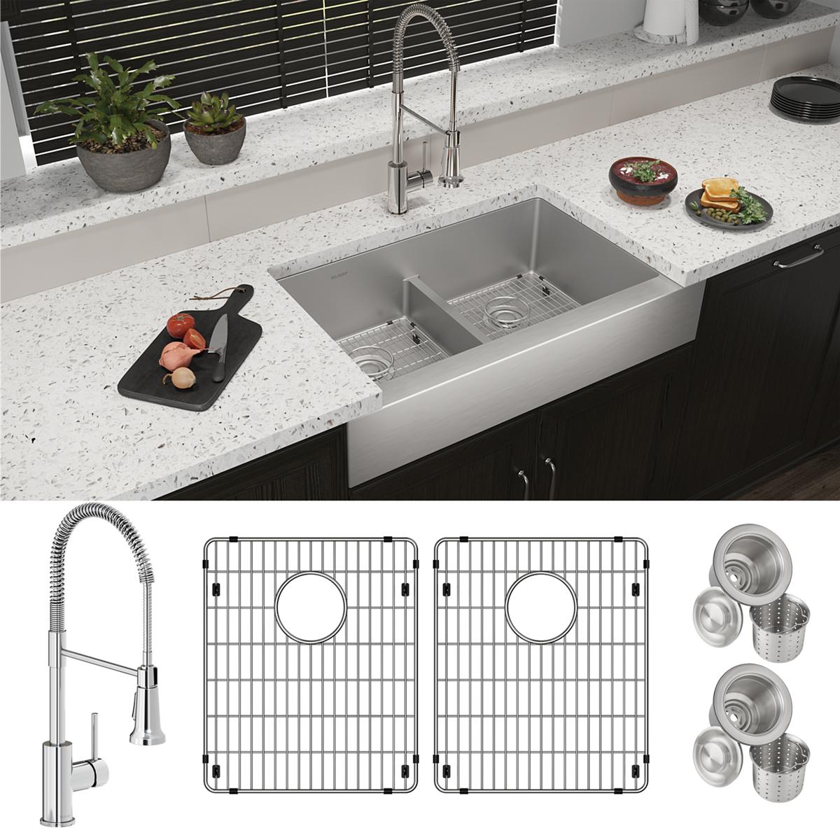 Elkay ECTRUFA32179FBC Kitchen-Sinks - View #3