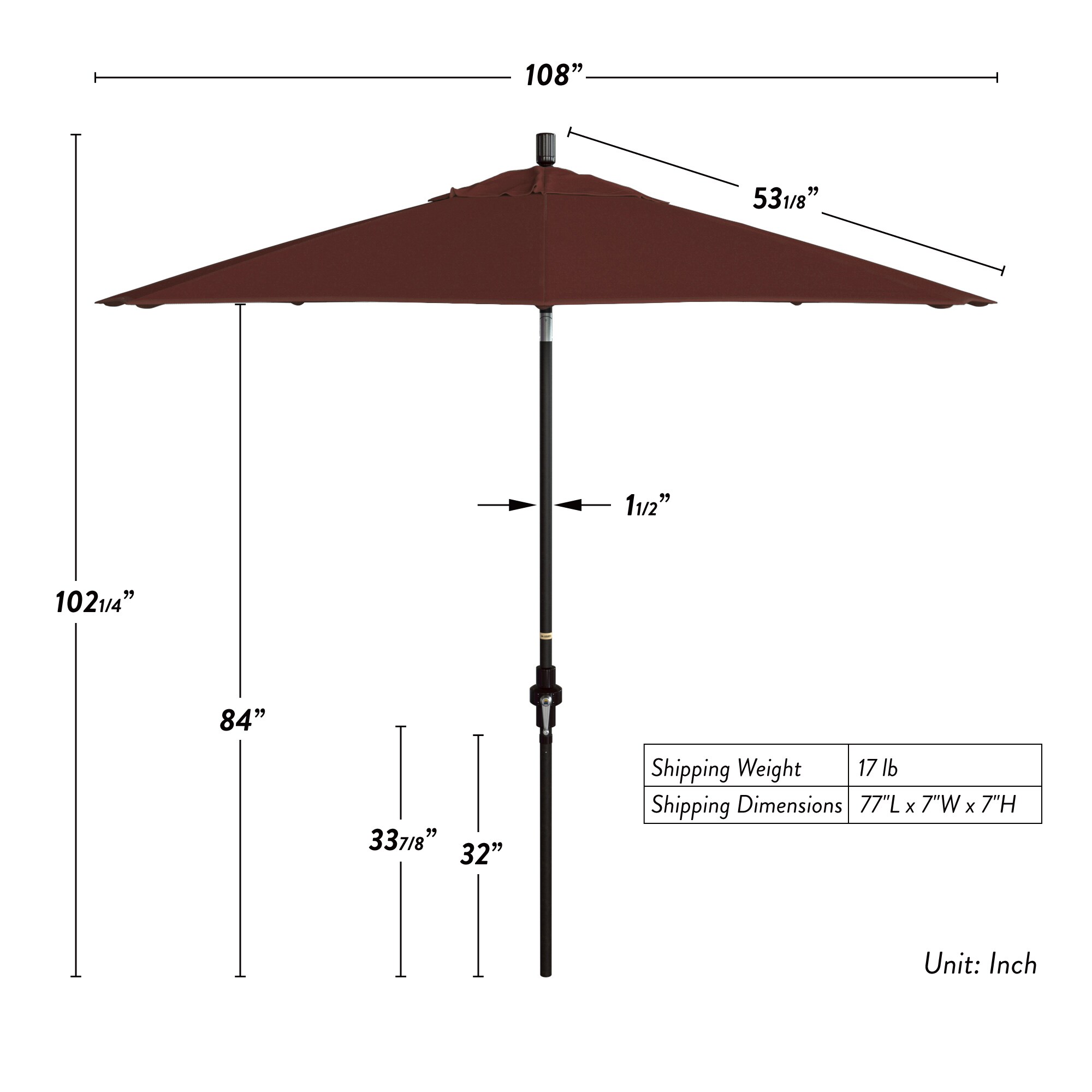 California Umbrella 194061819579 Umbrellas-2 - View #6